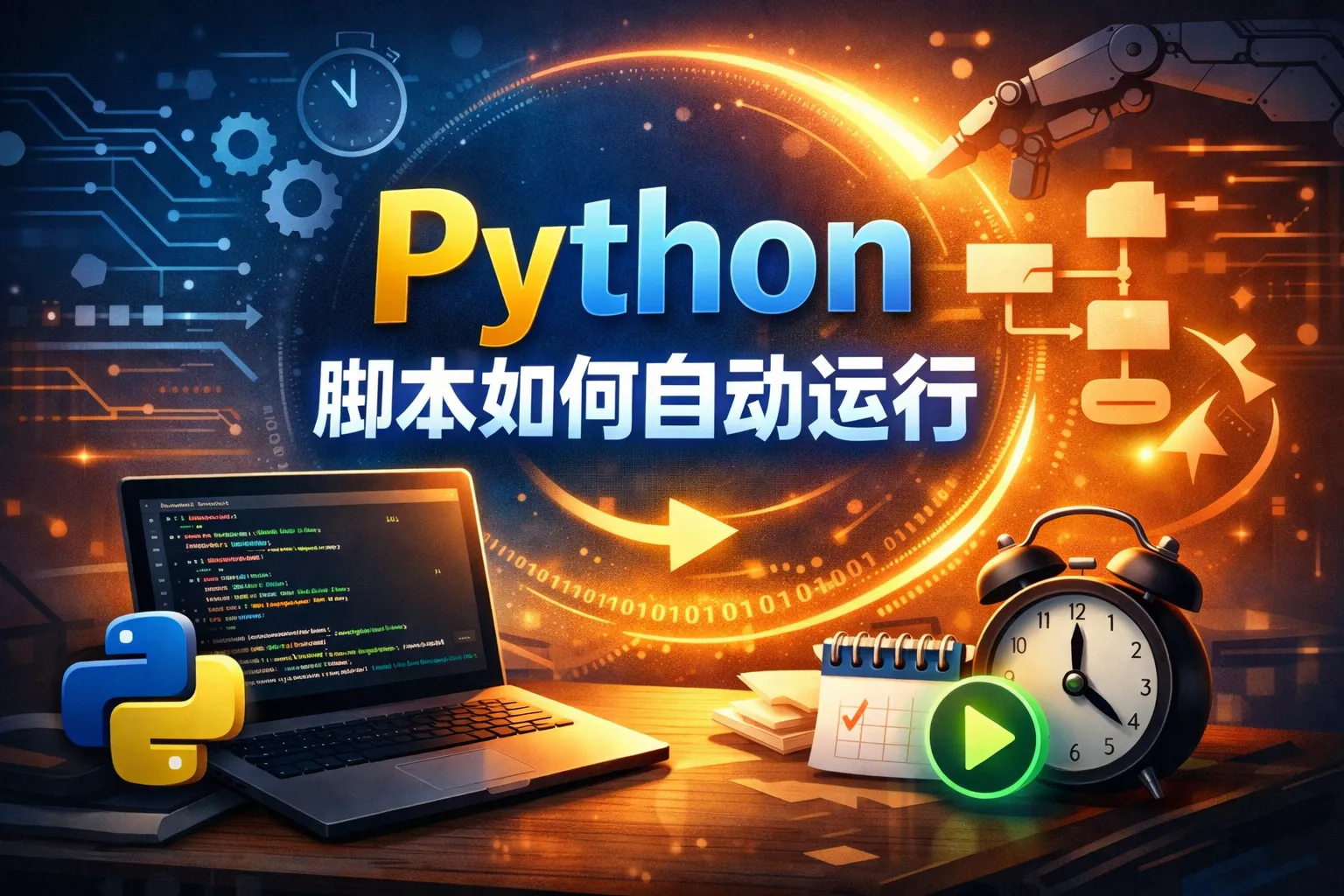 python脚本如何自动运行