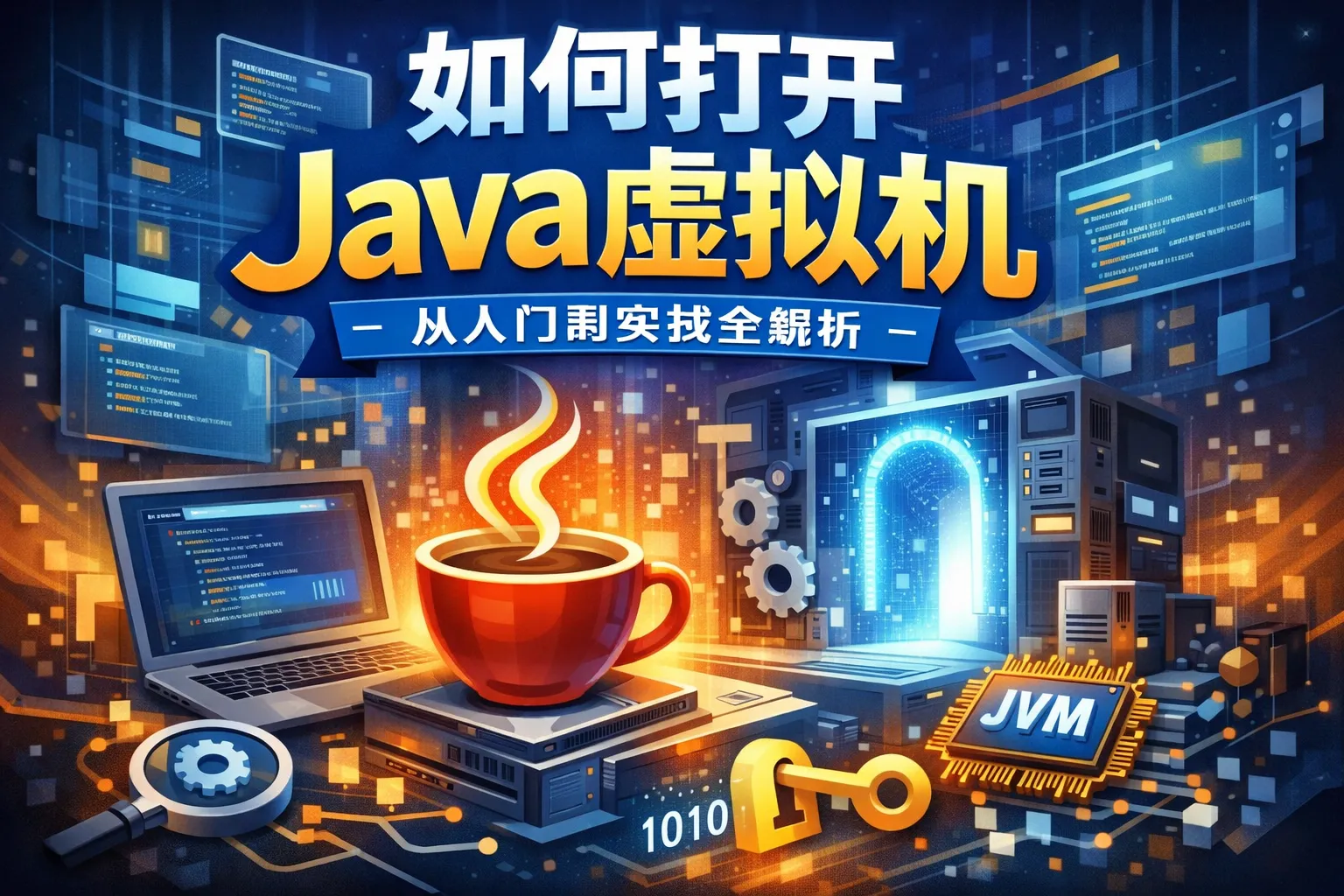 如何打开java虚拟机