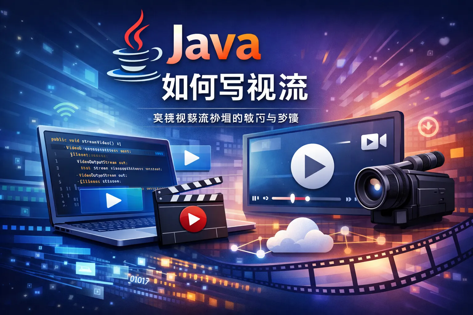 java如何写视频流