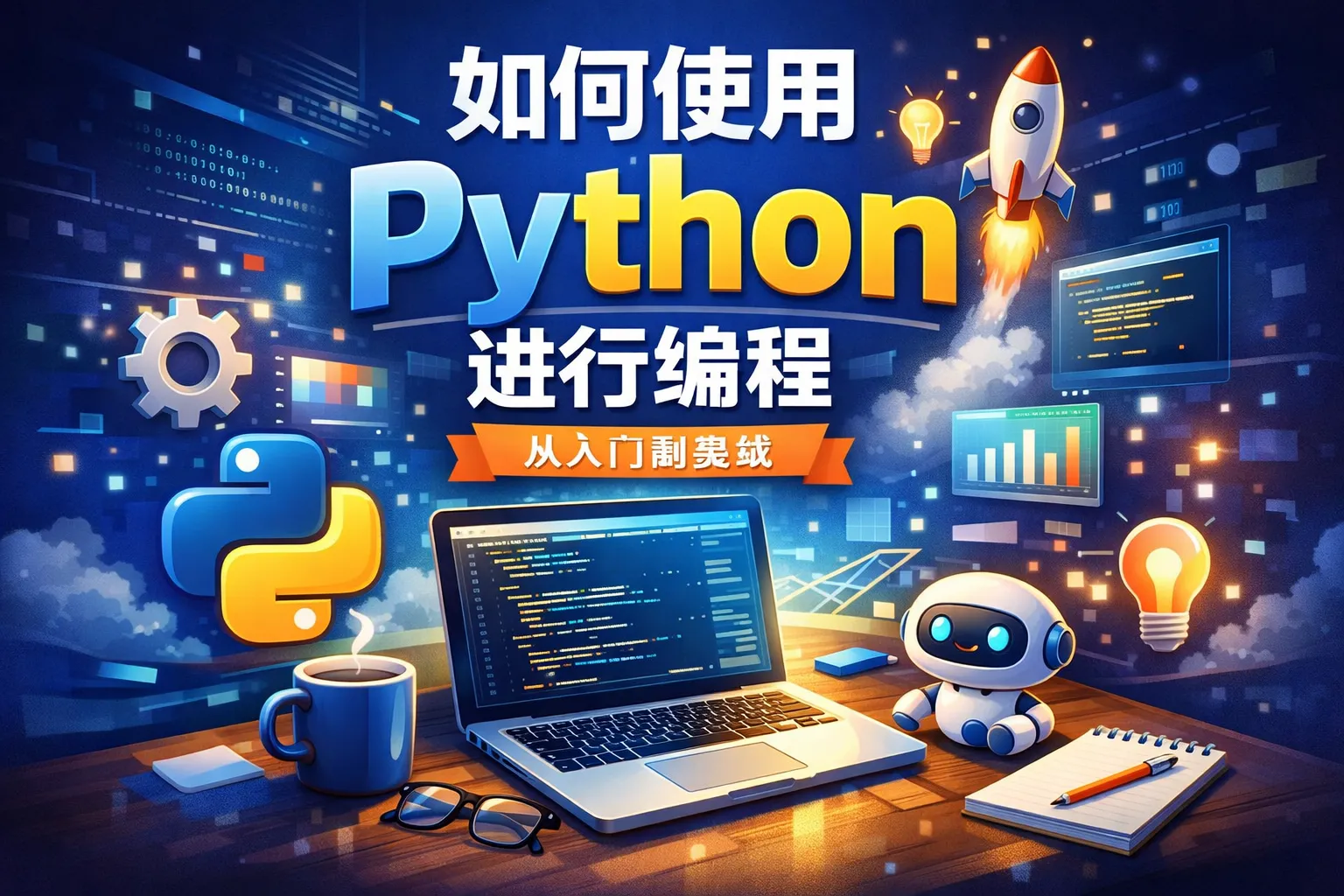 如何使用python进行编程