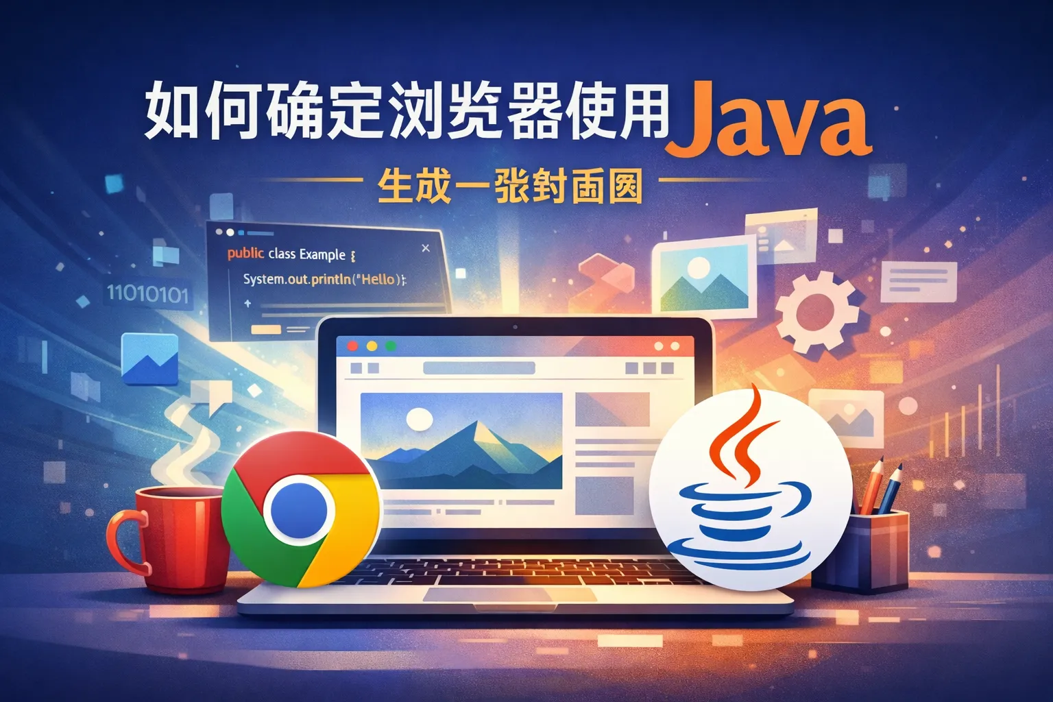如何确定浏览器使用java