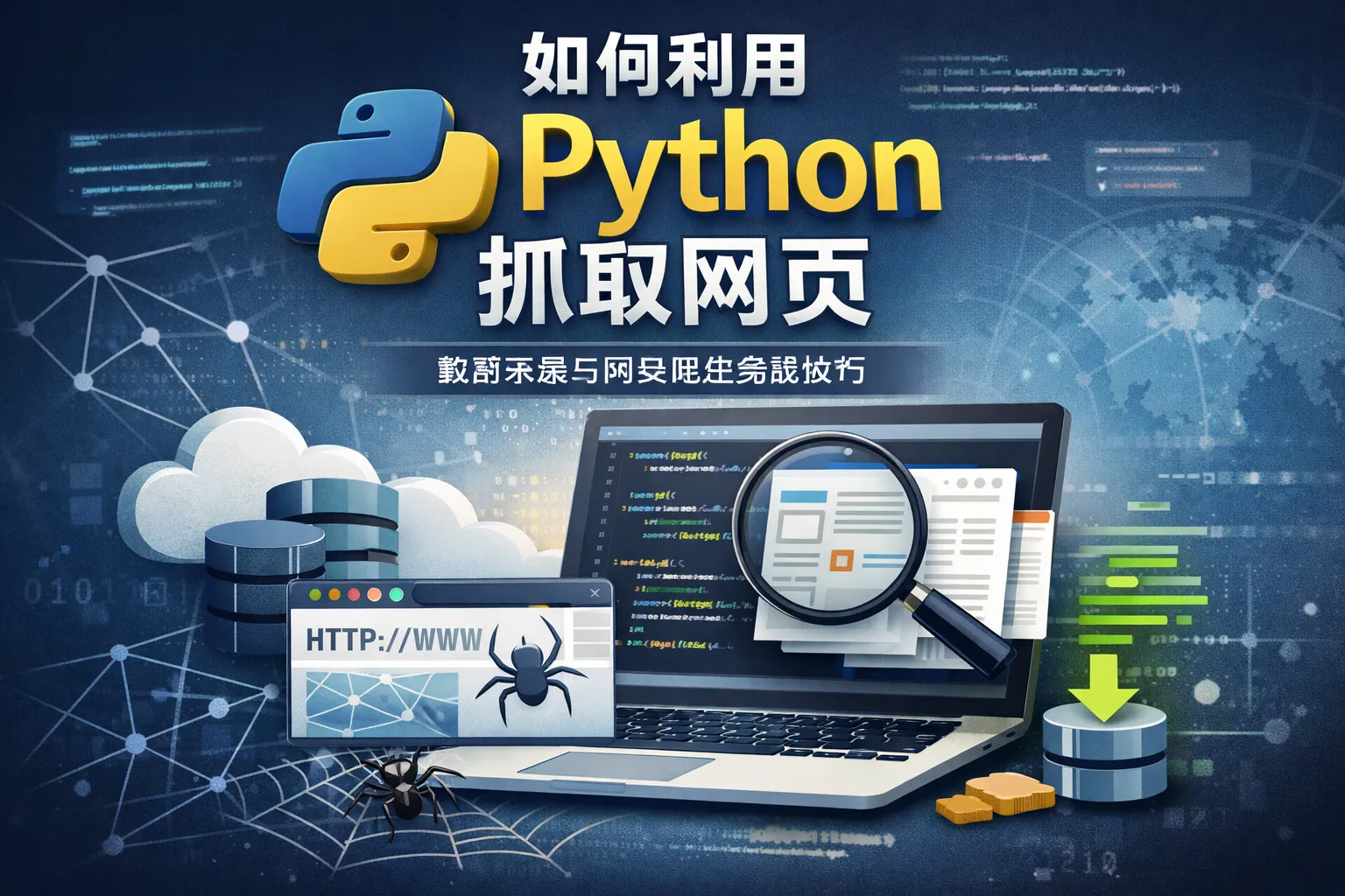 如何利用python抓取网页