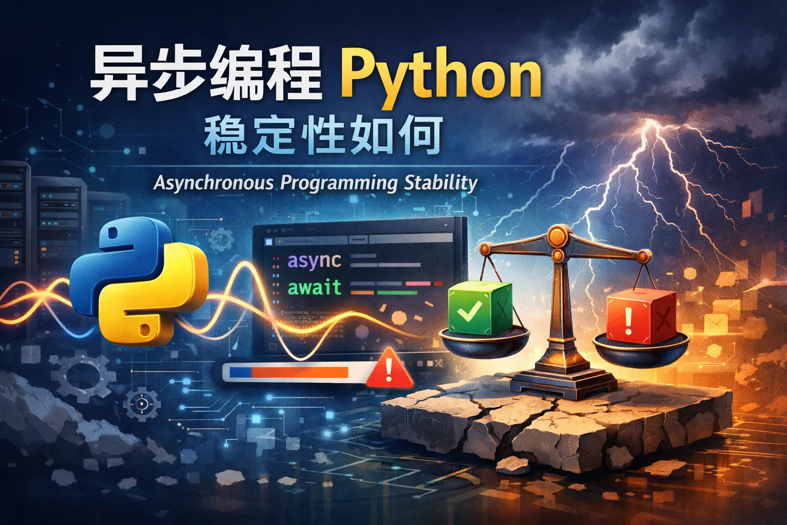 异步编程python稳定性如何