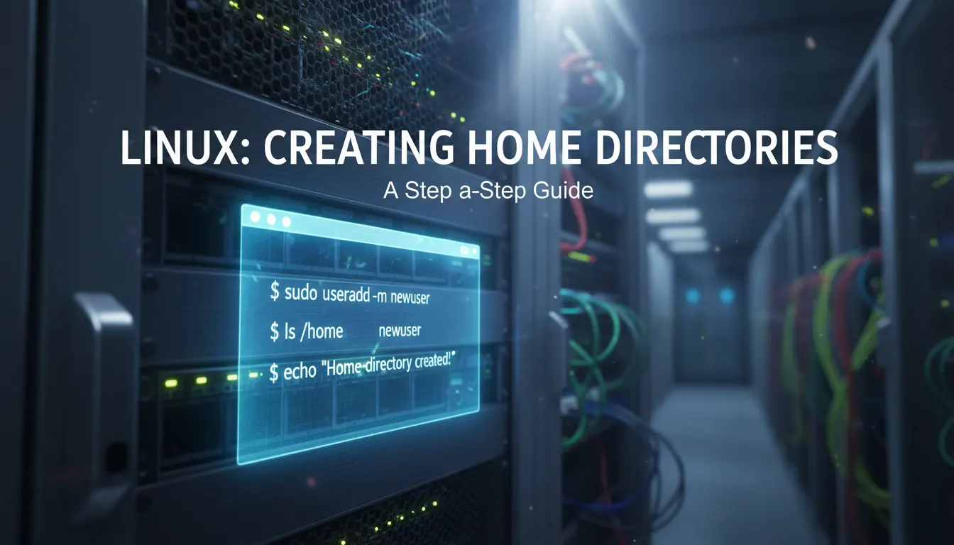 linux如何创建home目录