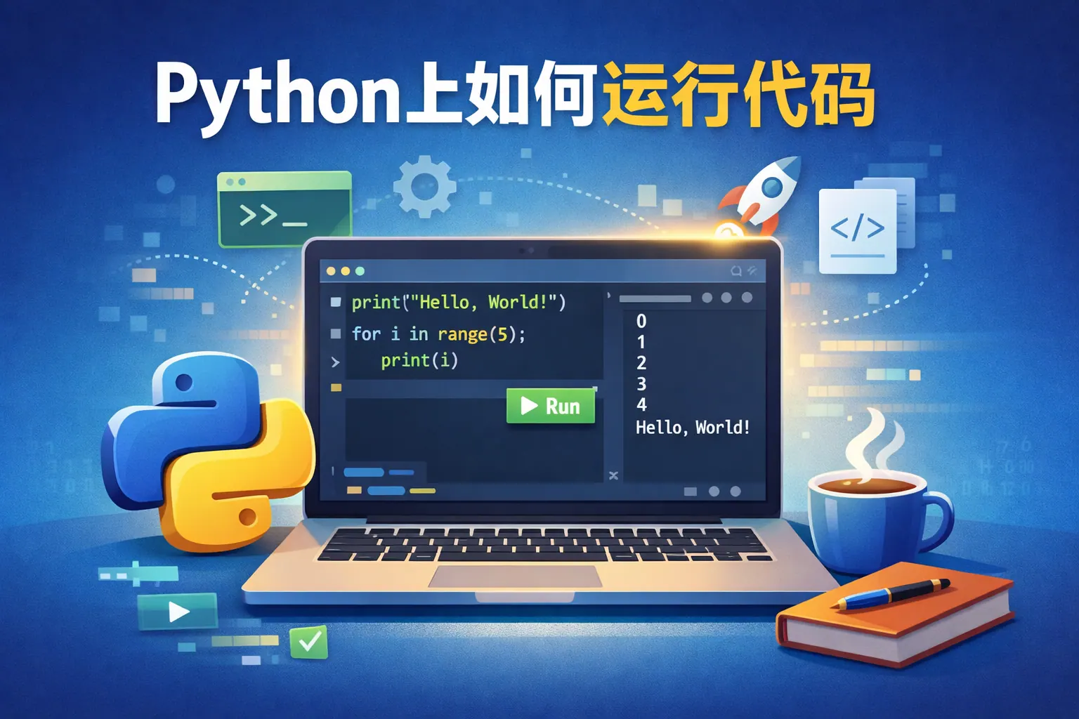 python上如何运行代码