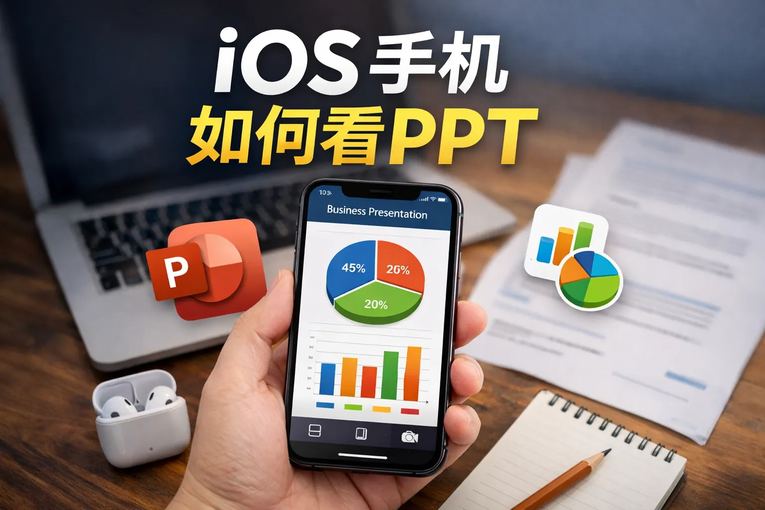 ios手机如何看ppt