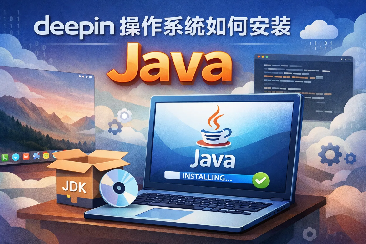 deepin操作系统如何安装java