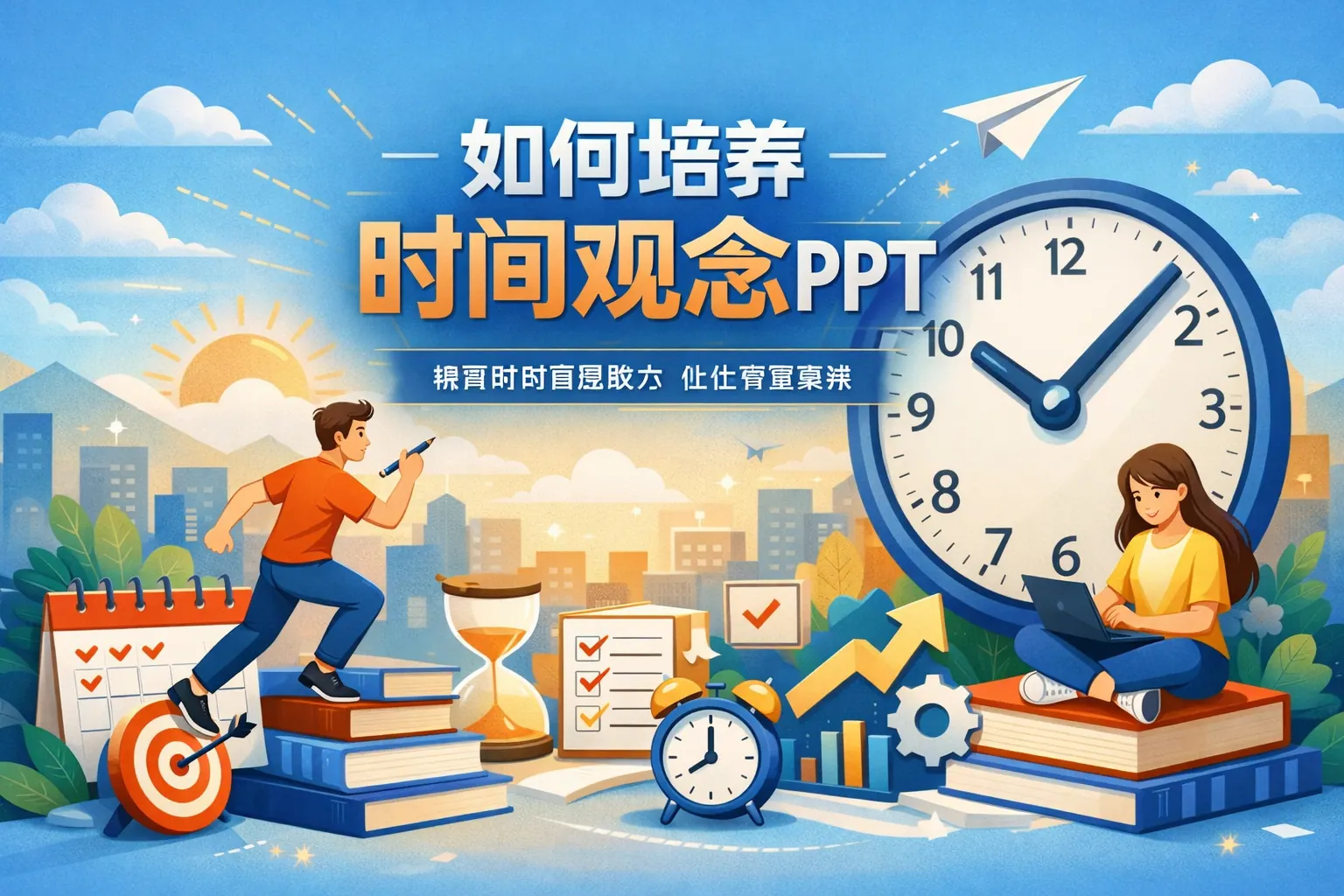 如何培养时间观念ppt