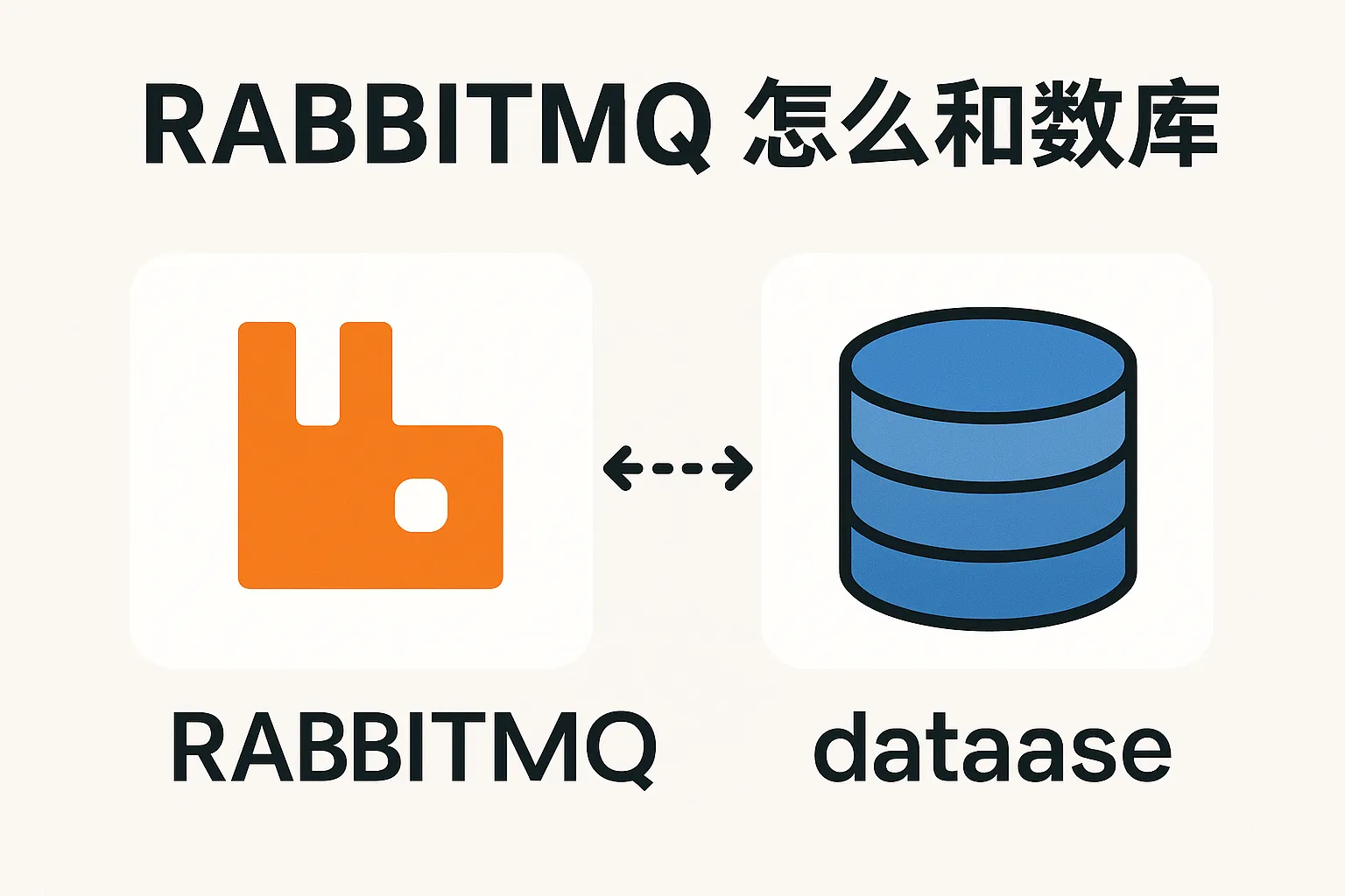rabbitmq怎么和数据库
