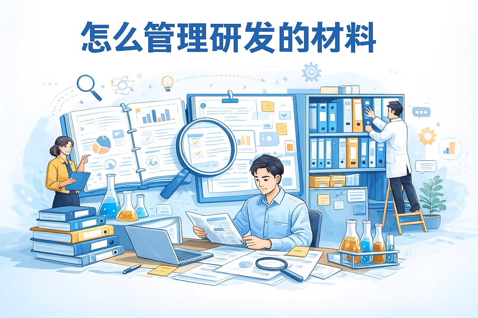怎么管理研发的材料