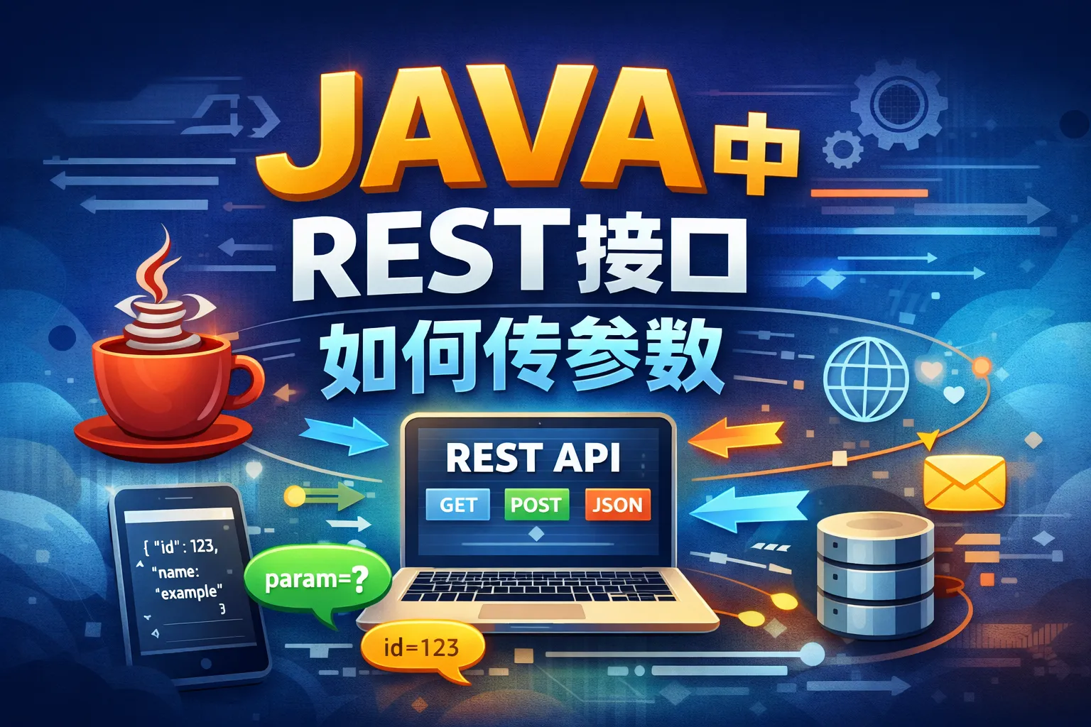 JAVA中rest接口如何传参数