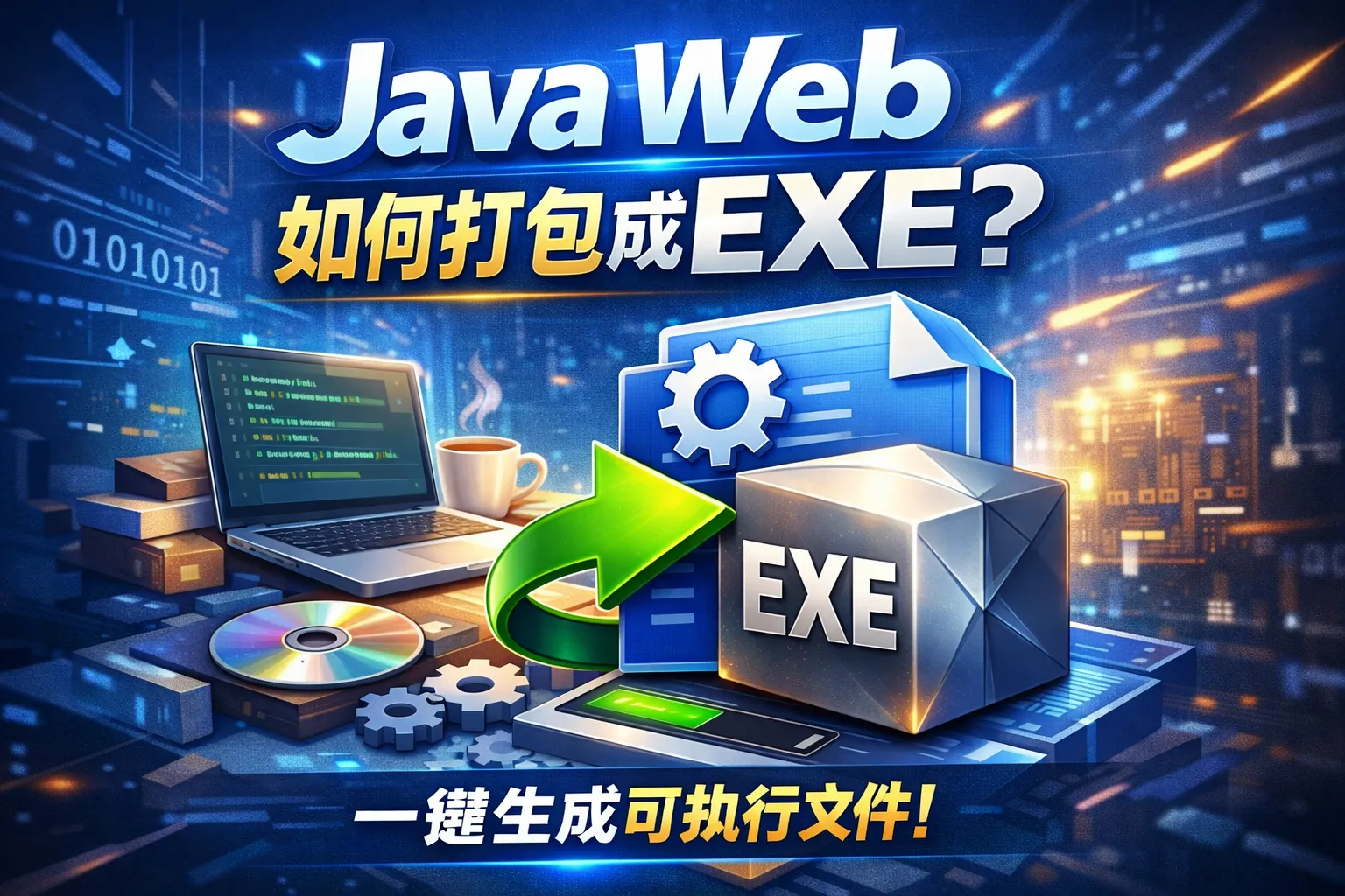 java web 如何打包成exe