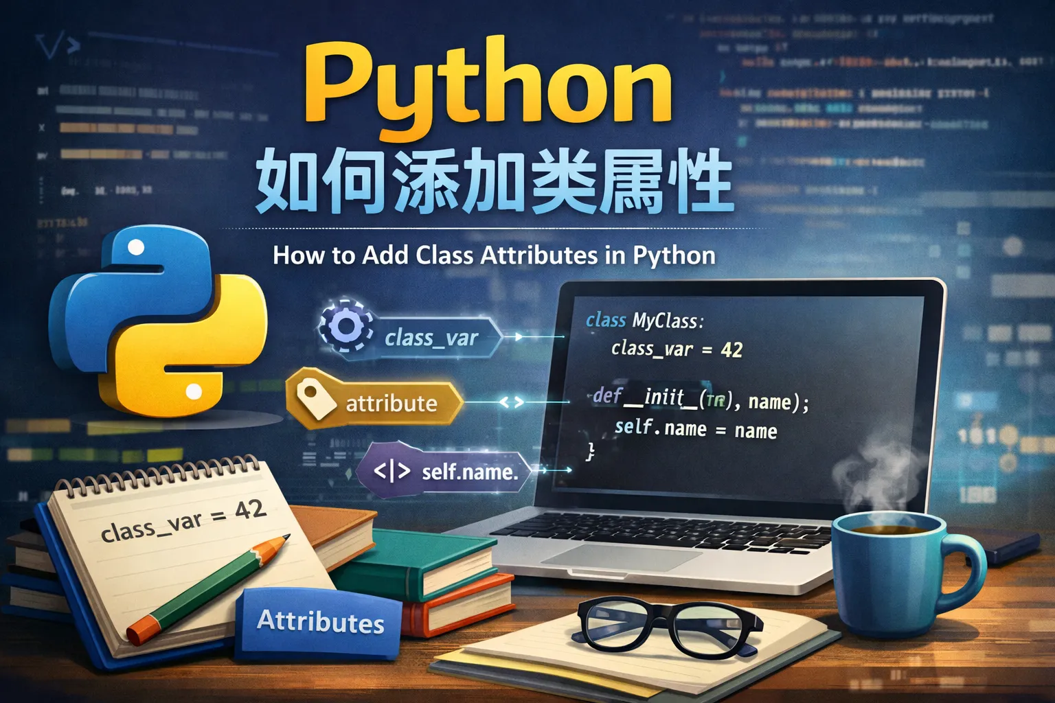 Python如何添加类属性