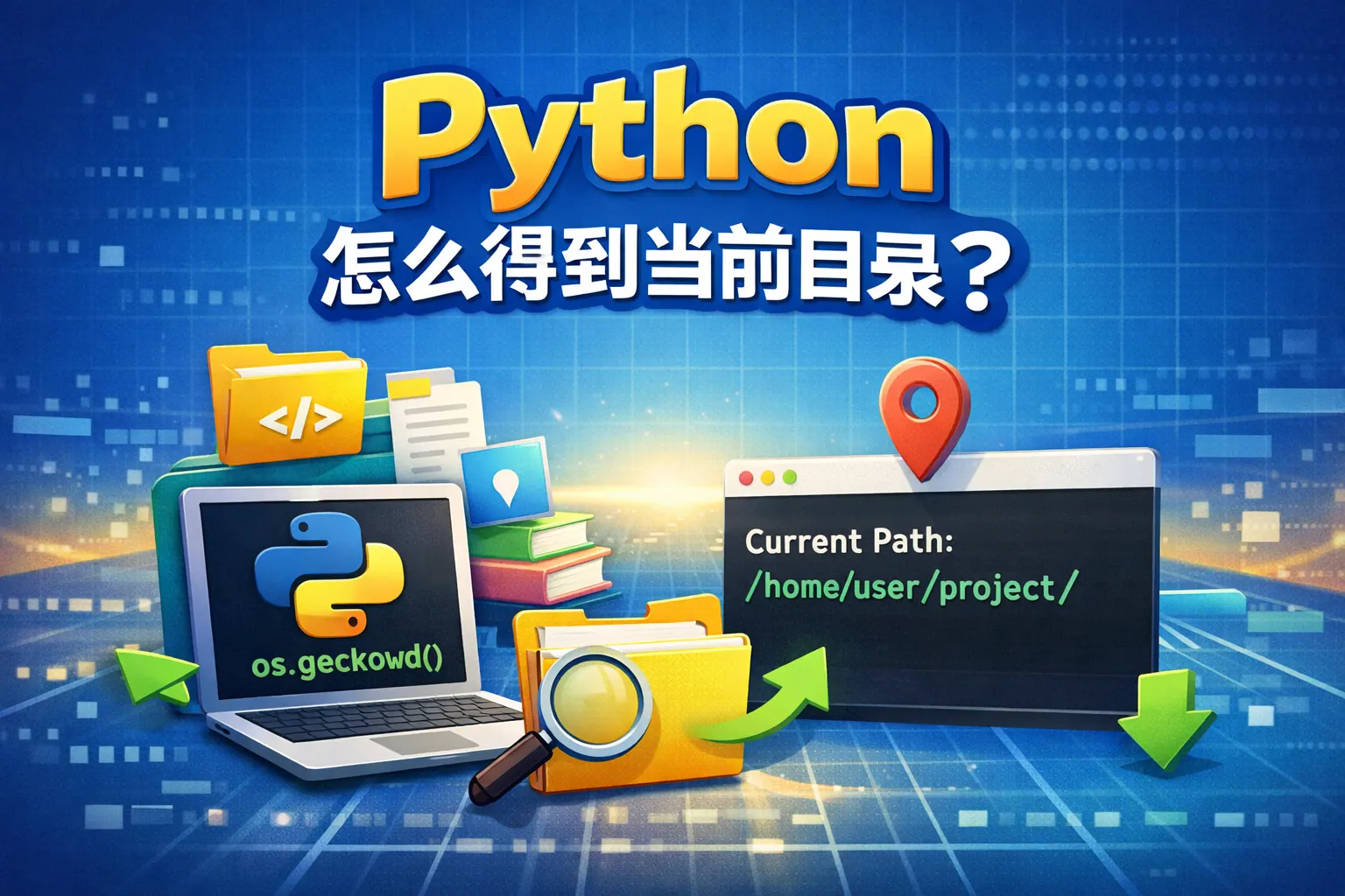 python怎么得到当前目录