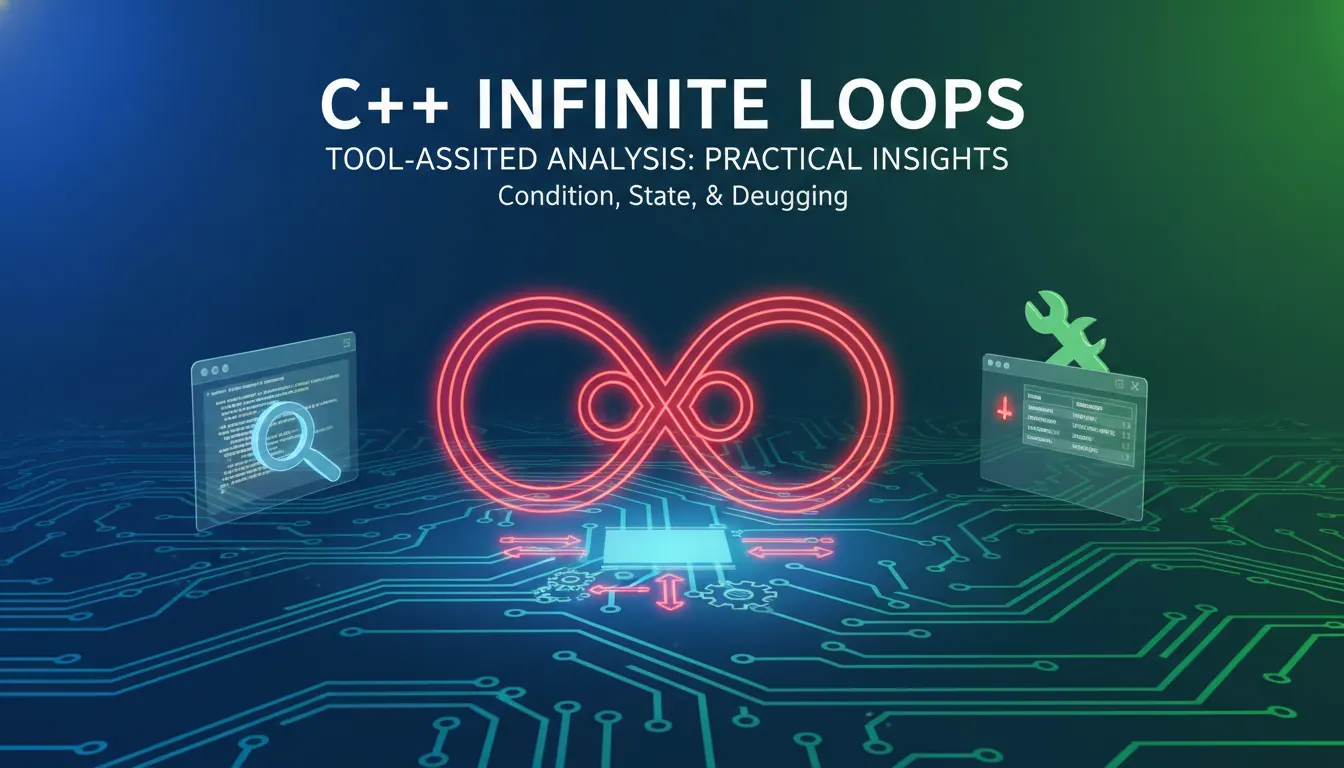 C++ 死循环怎么用工具辅助分析:循环条件、状态更新和调试观察的实践心得