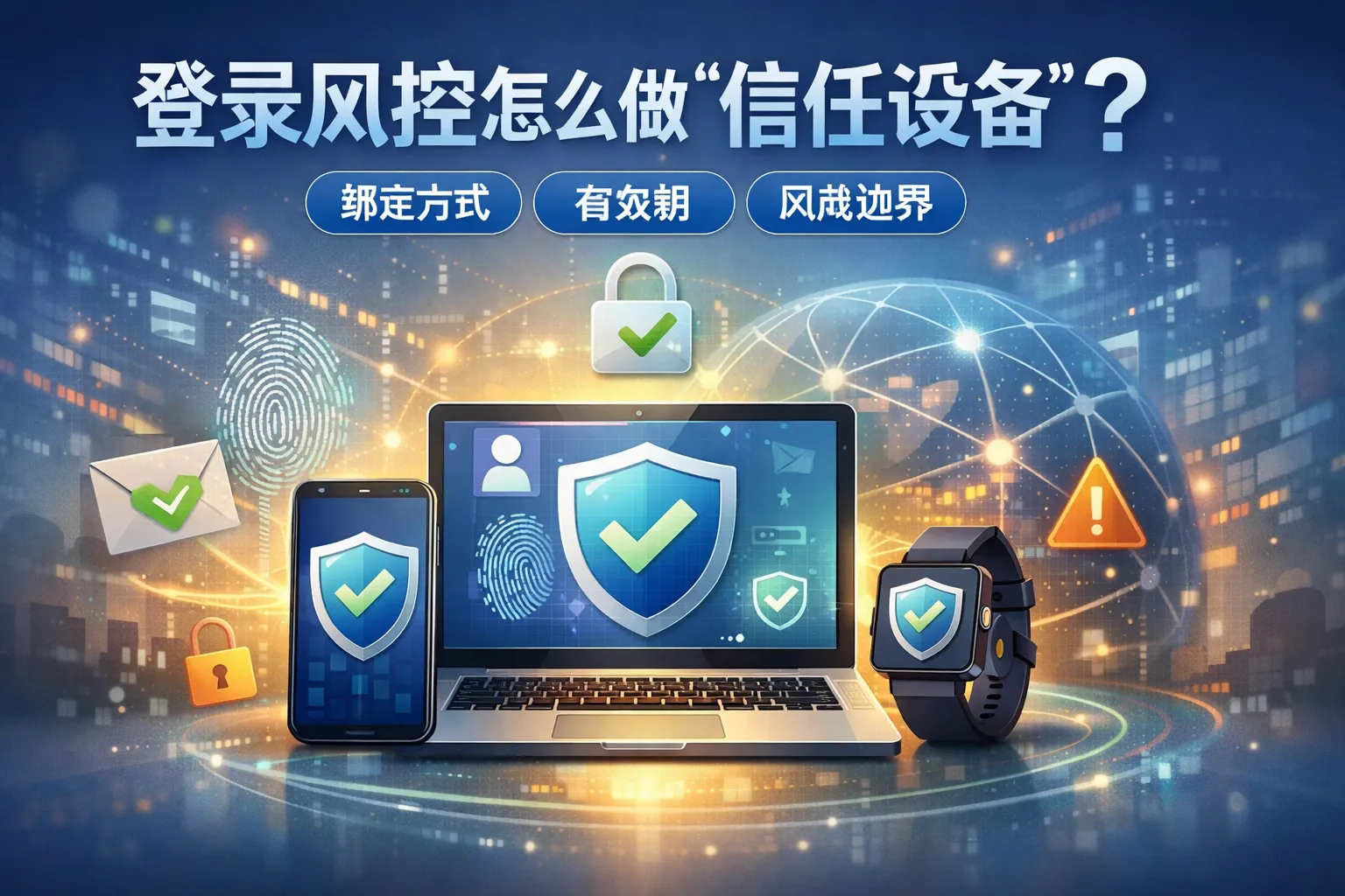 登录风控怎么做“信任设备”?绑定方式、有效期、风险边界
