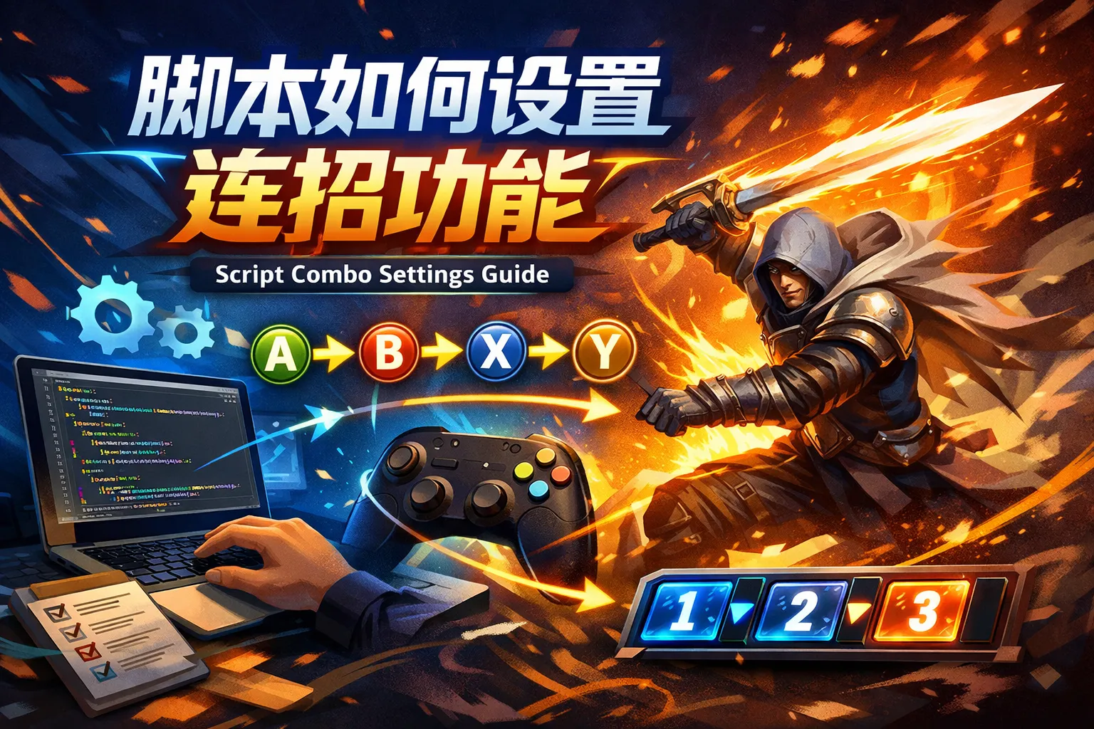 脚本如何设置连招功能