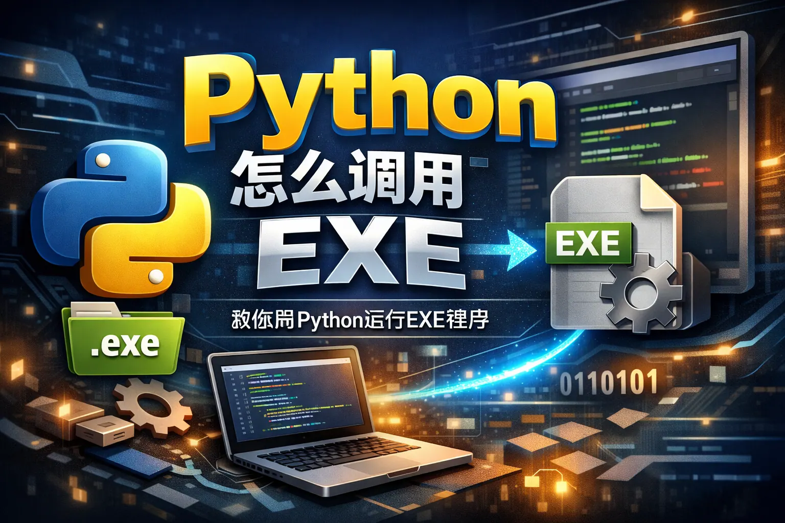 python怎么调用exe