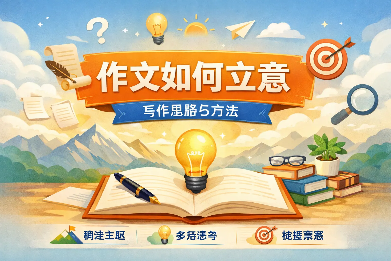 作文如何立意ppt