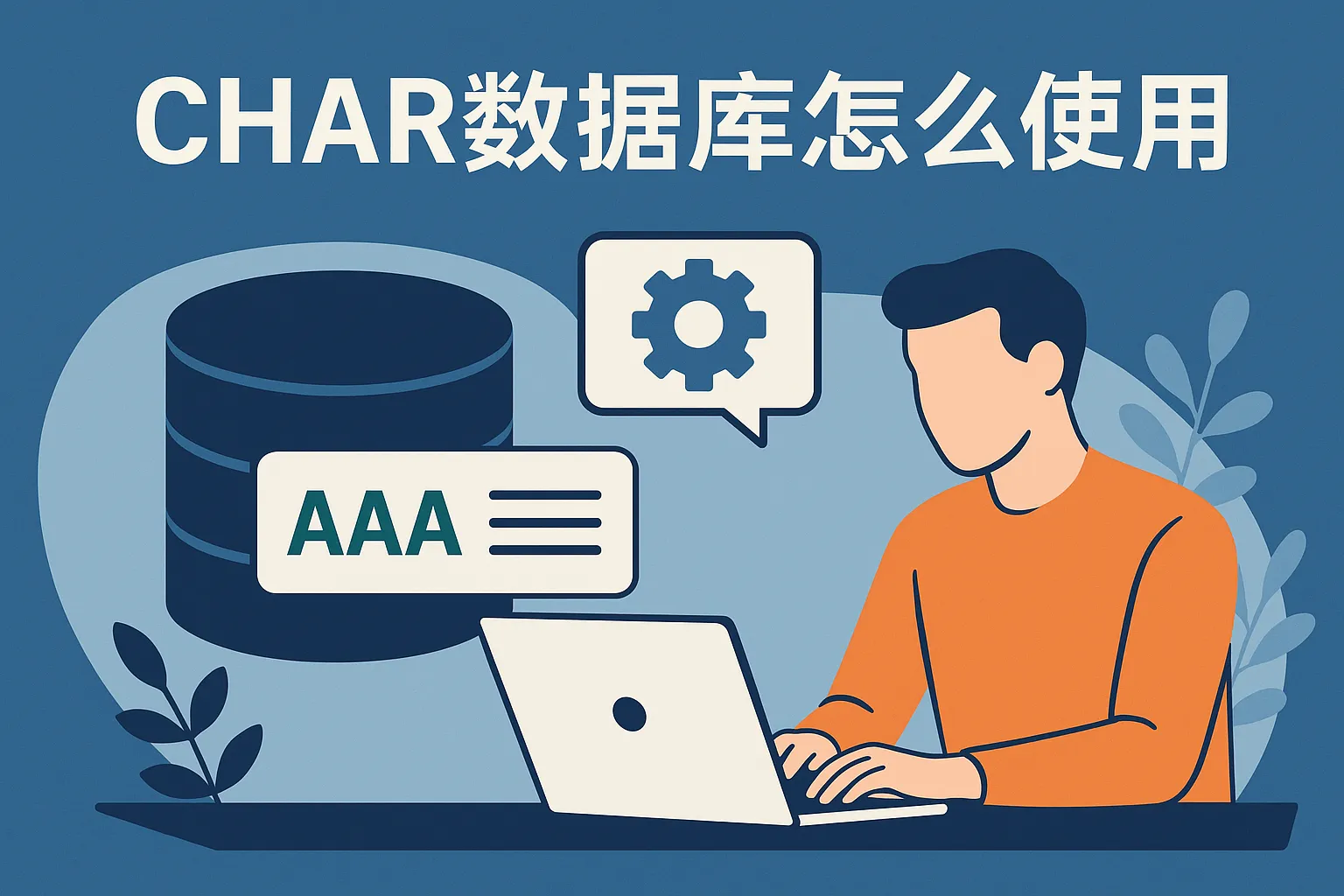 char数据库怎么使用