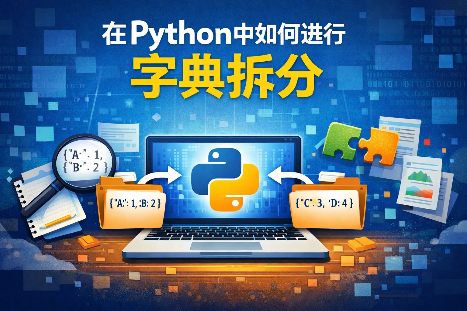 在python中如何进行字典拆分