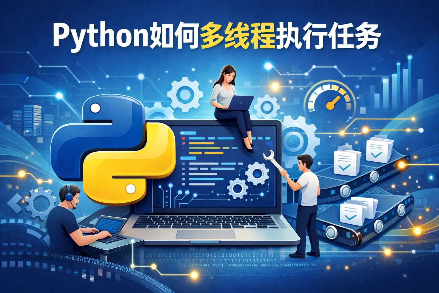 python如何多线程执行任务
