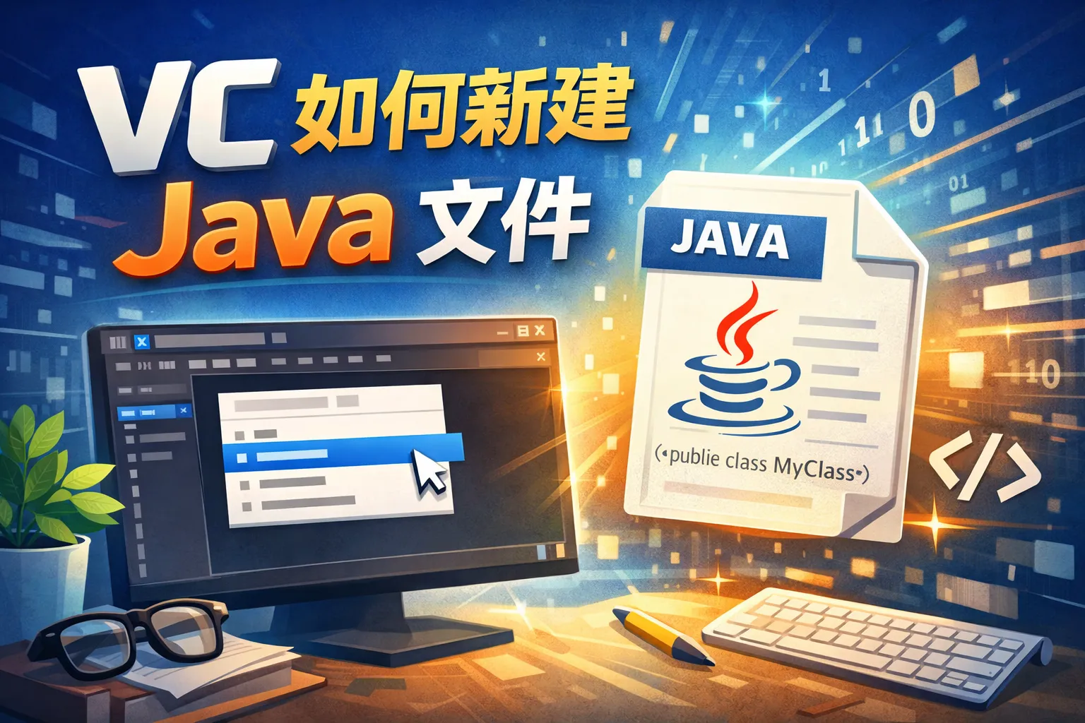 vc 如何新建java文件