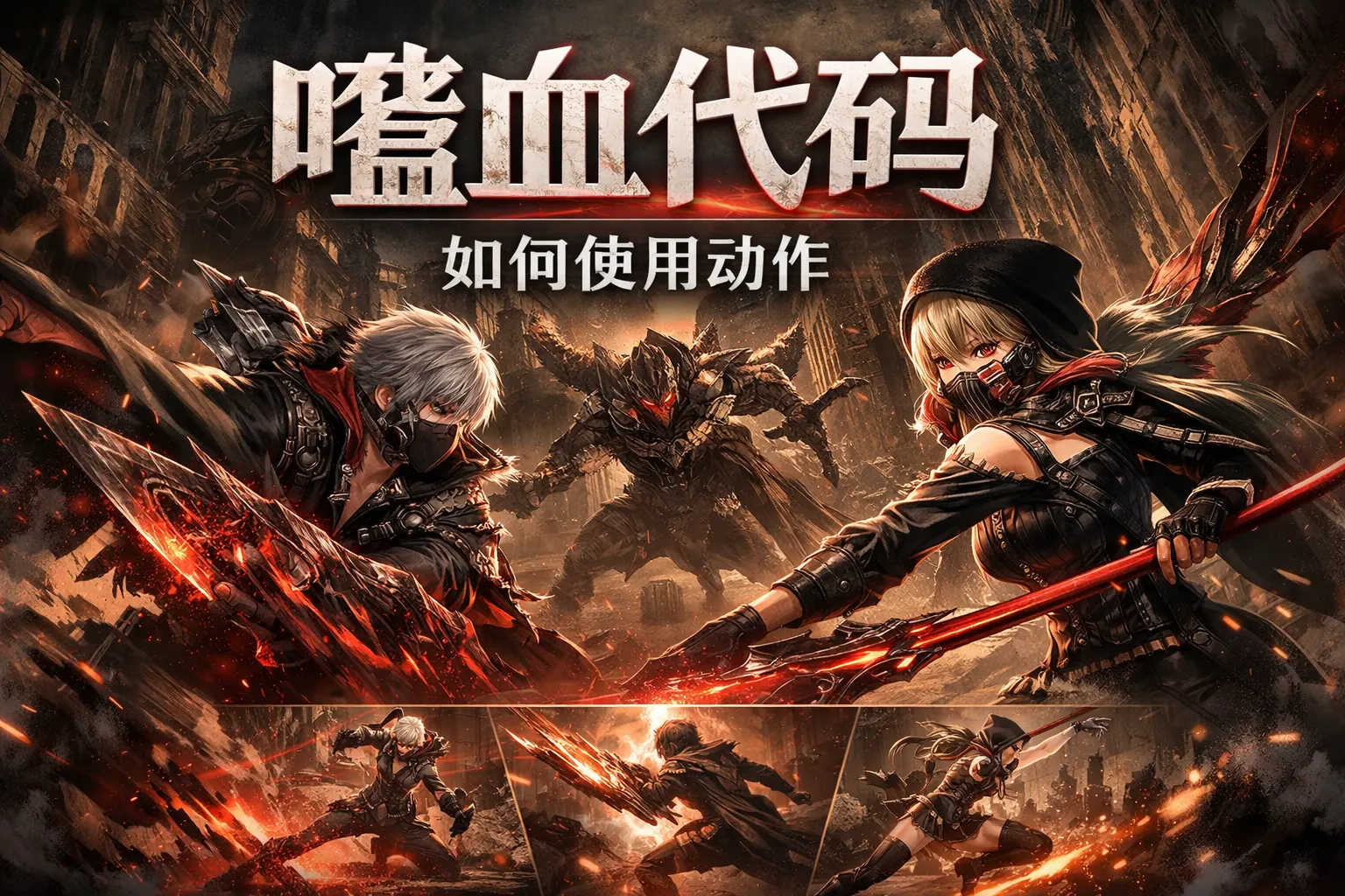 噬血代码如何使用动作