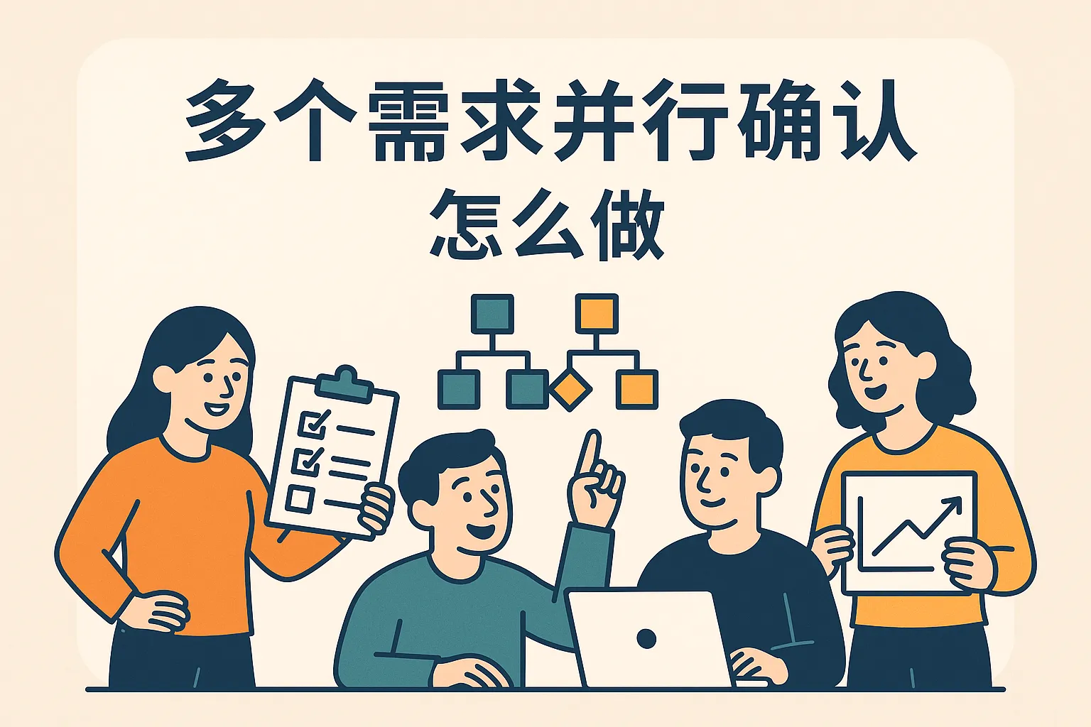 多个需求并行确认怎么做