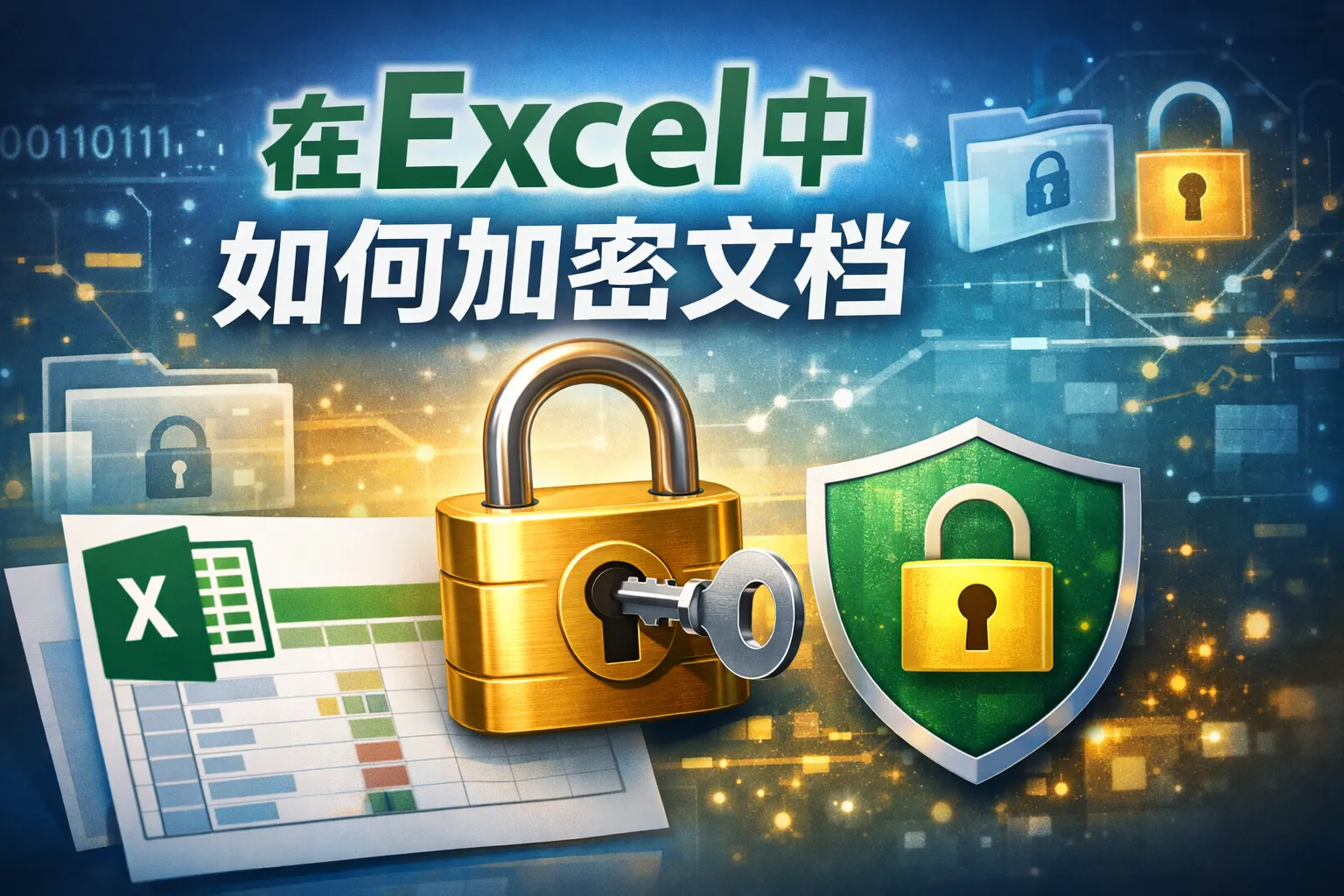 在excel中如何加密文档