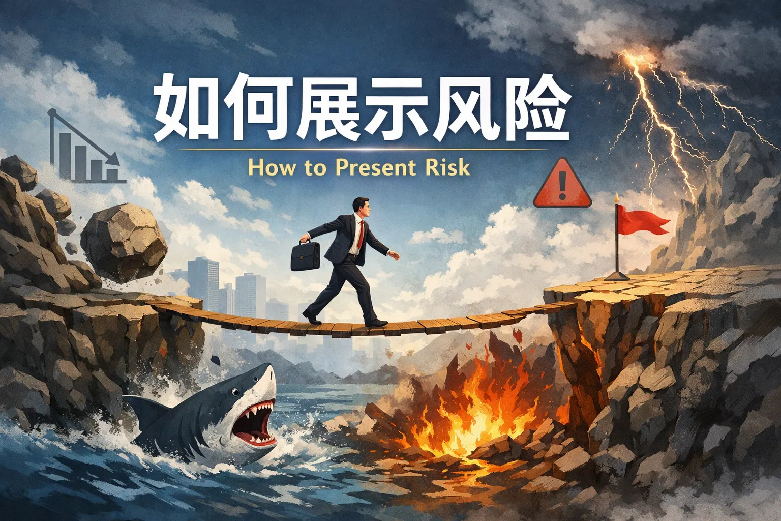 ppt 如何展示风险