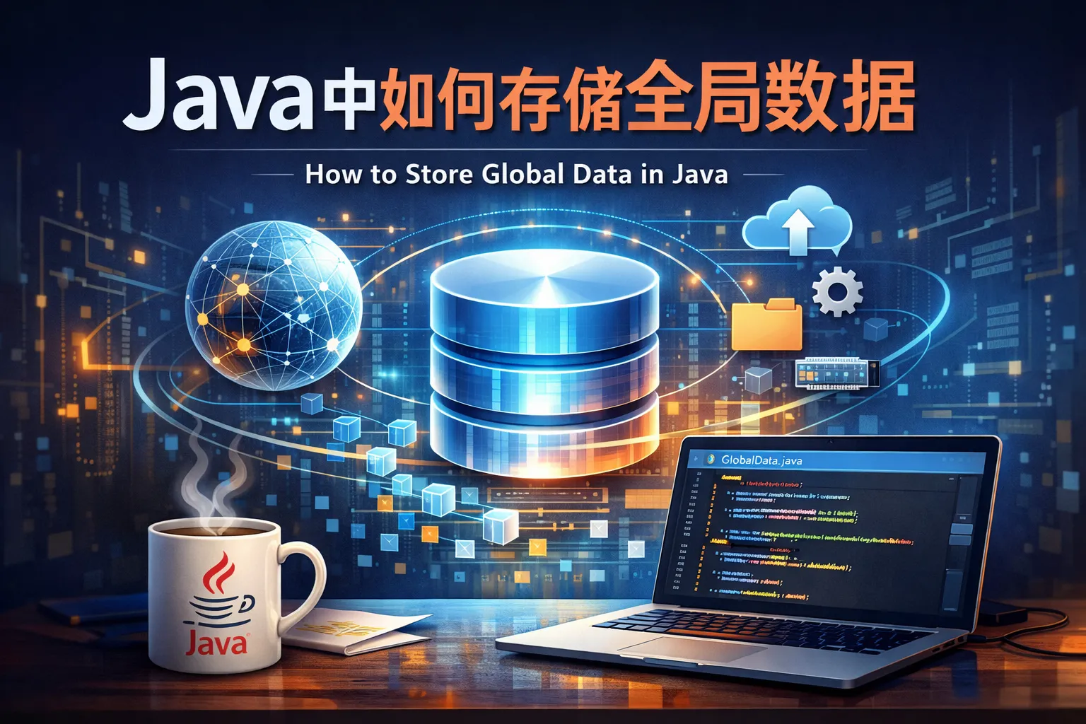 java中如何存储全局数据