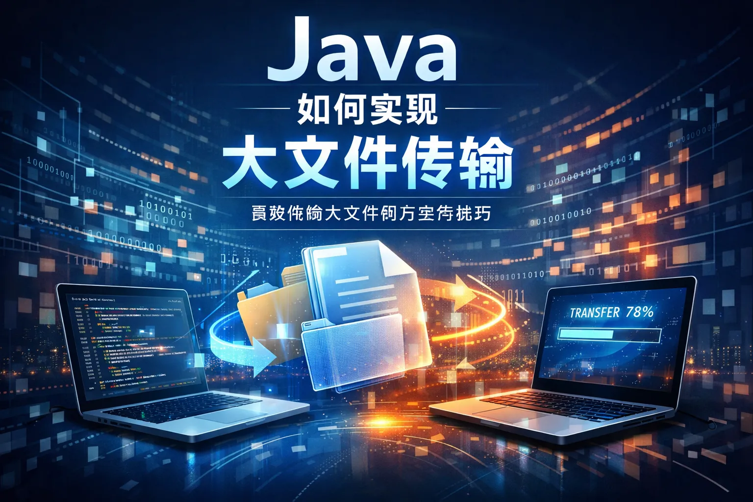 java 如何实现大文件传输
