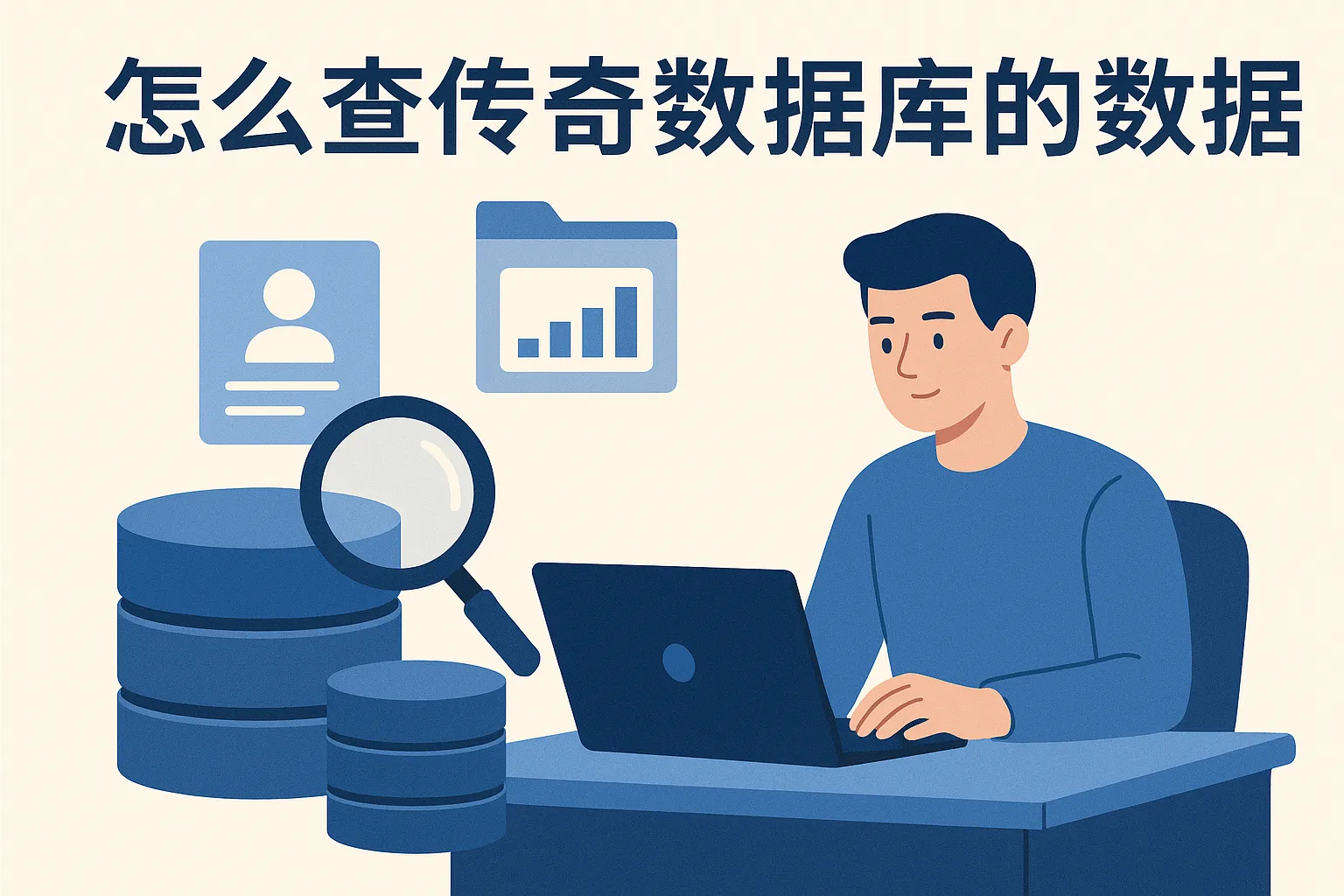 怎么查传奇数据库的数据