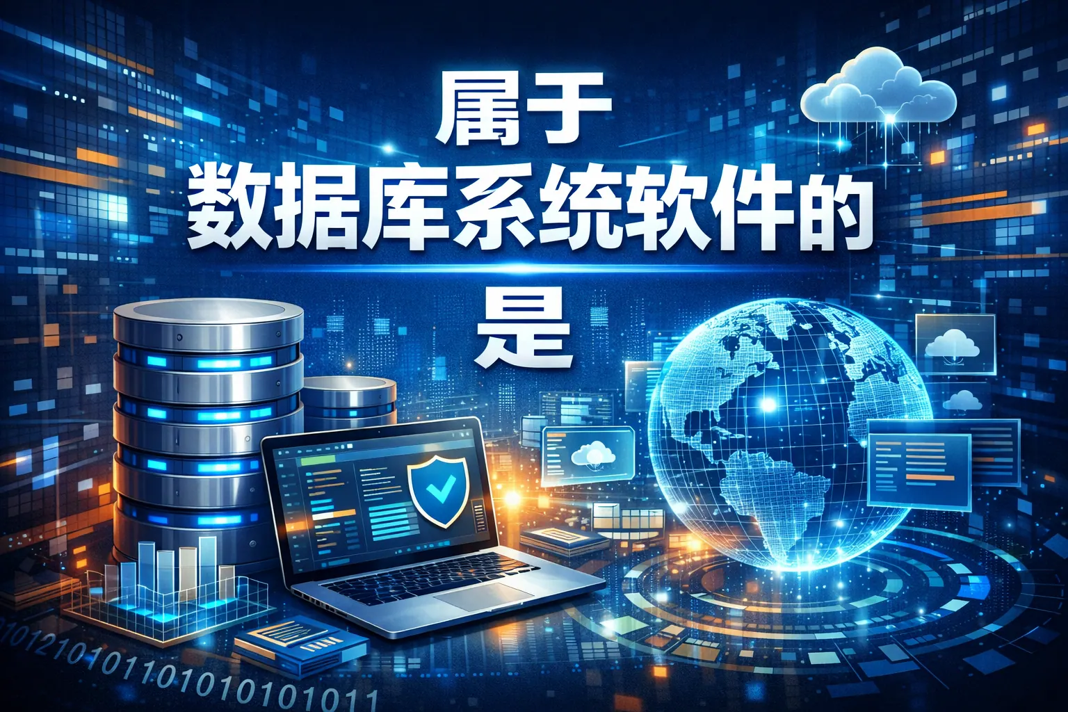 属于数据库系统软件的是