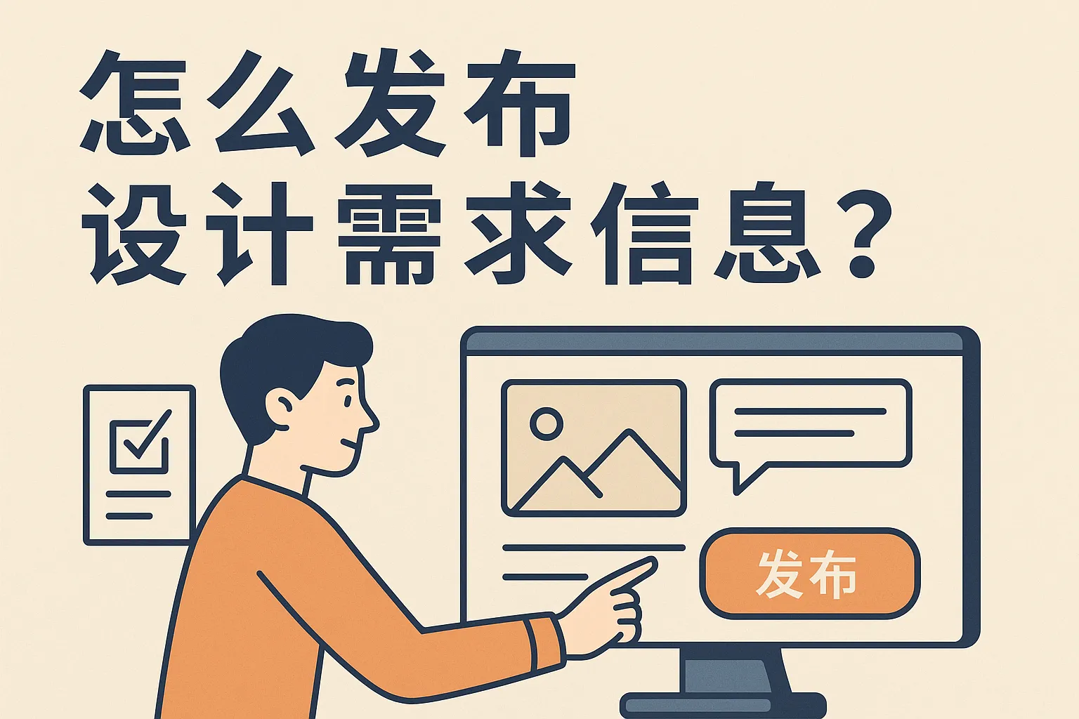 怎么发布设计需求信息
