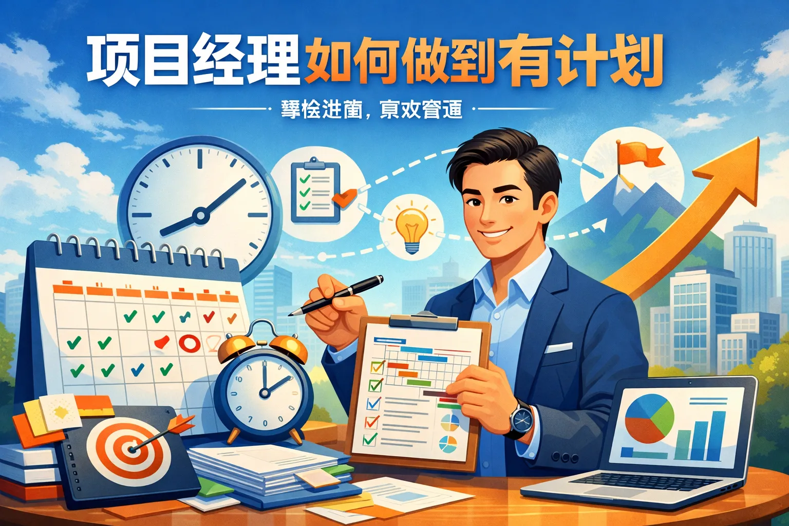 项目经理如何做到有计划