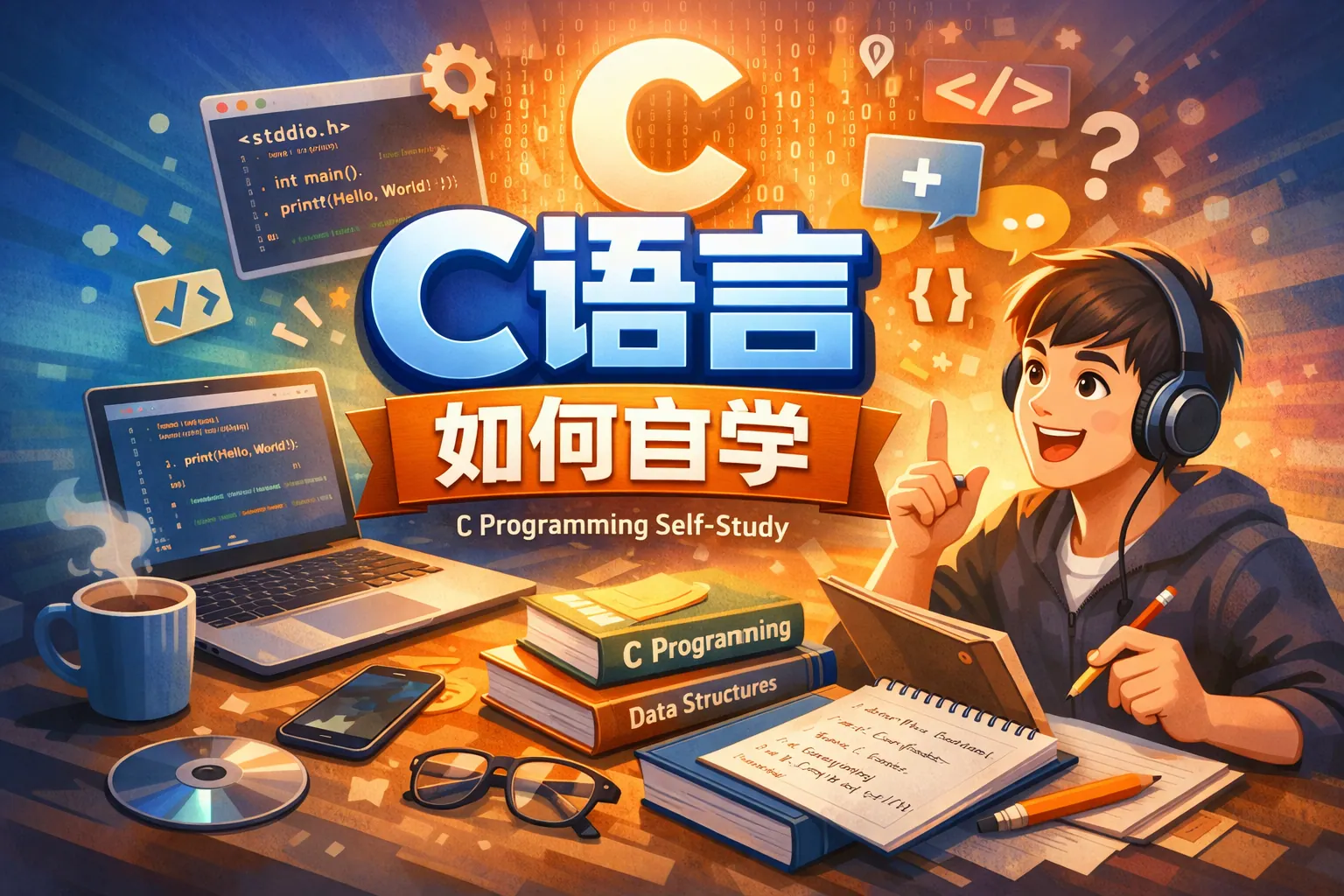 c语言 如何自学