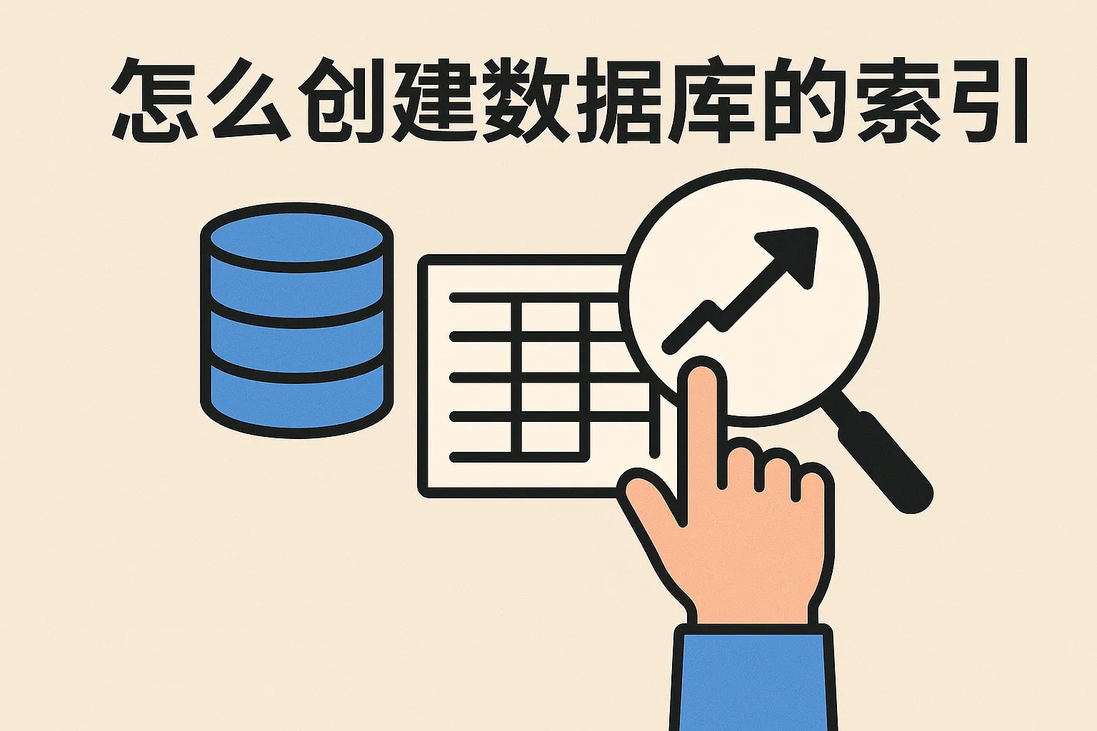 怎么创建数据库的索引