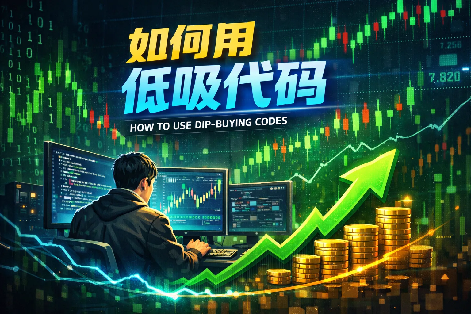 如何用低吸代码