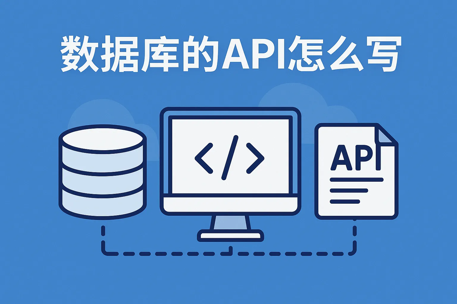 数据库的api怎么写