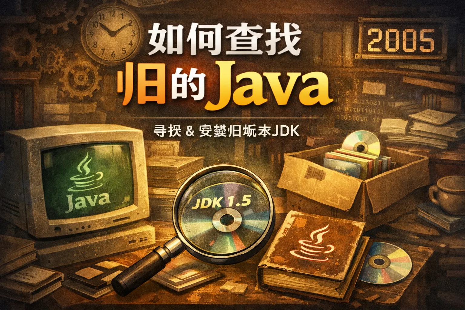 如何查找旧的java
