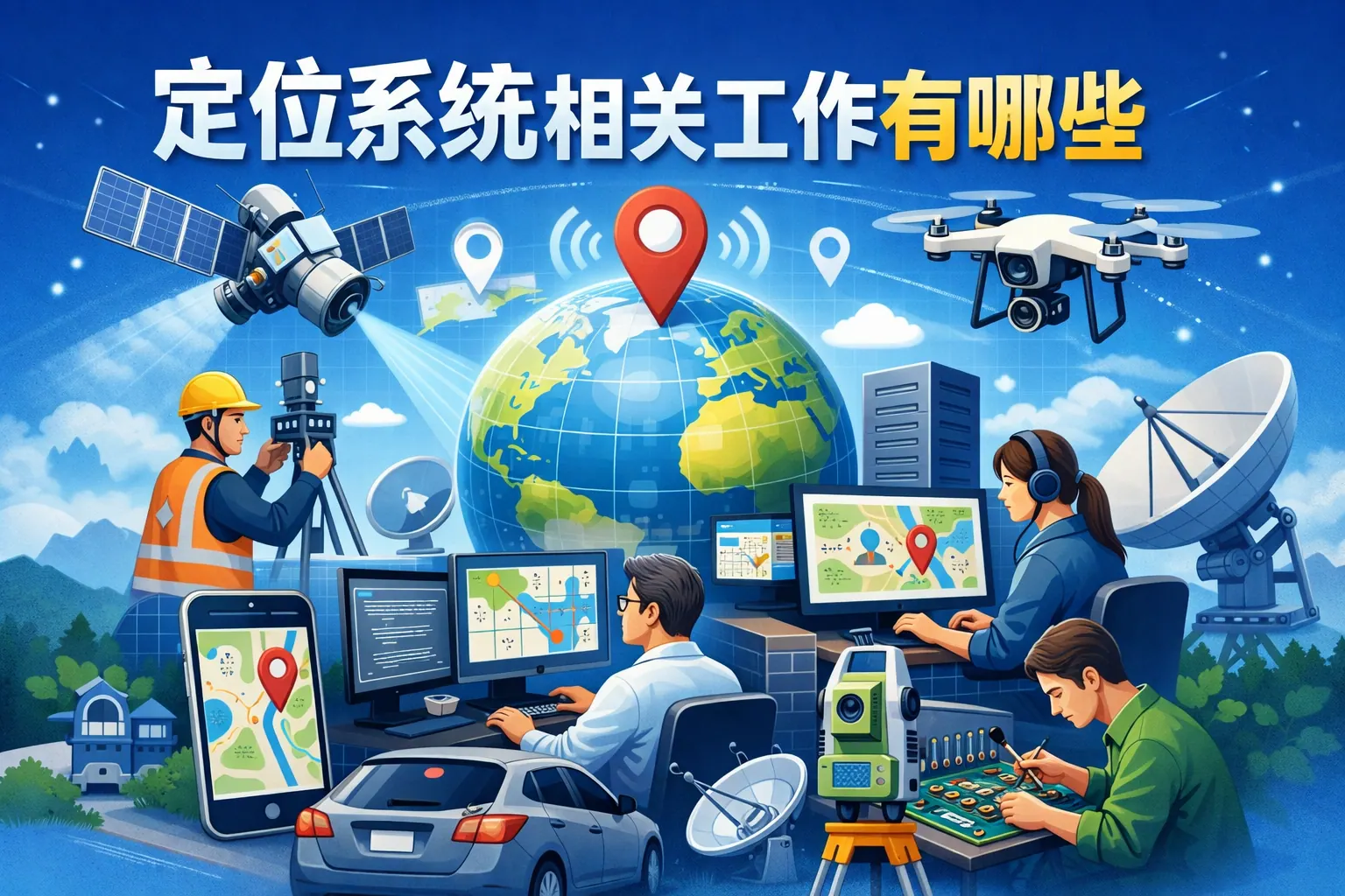 定位系统相关工作有哪些