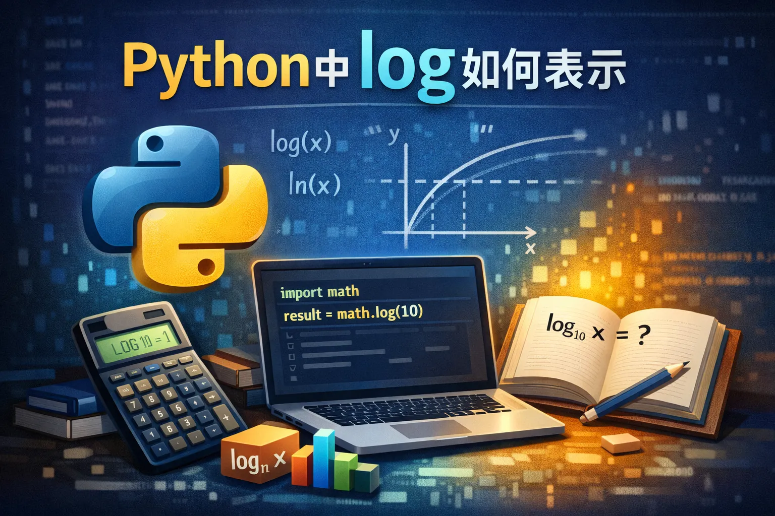 python中log如何表示