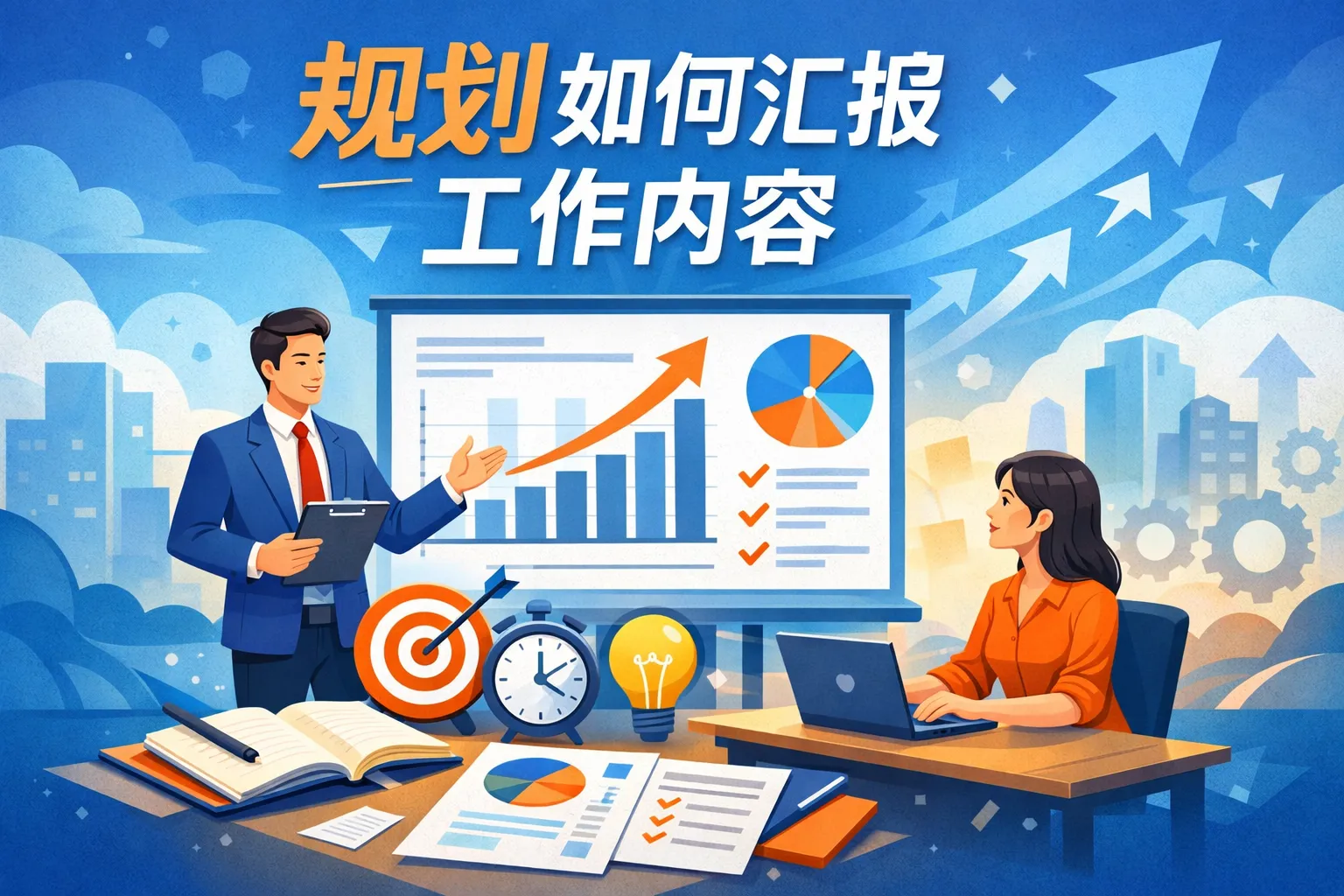 宣传规划如何汇报工作内容