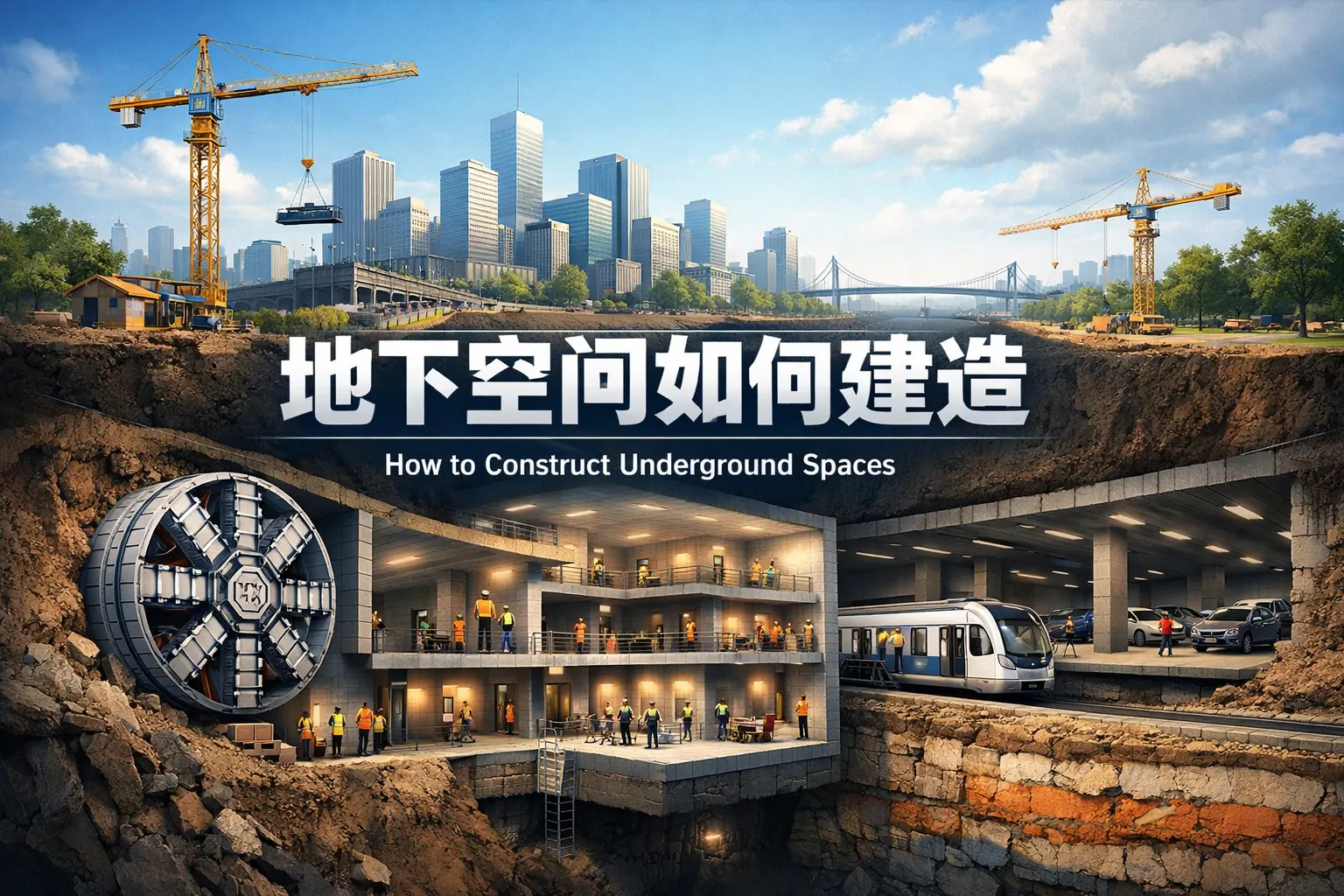 地下空间如何建造ppt