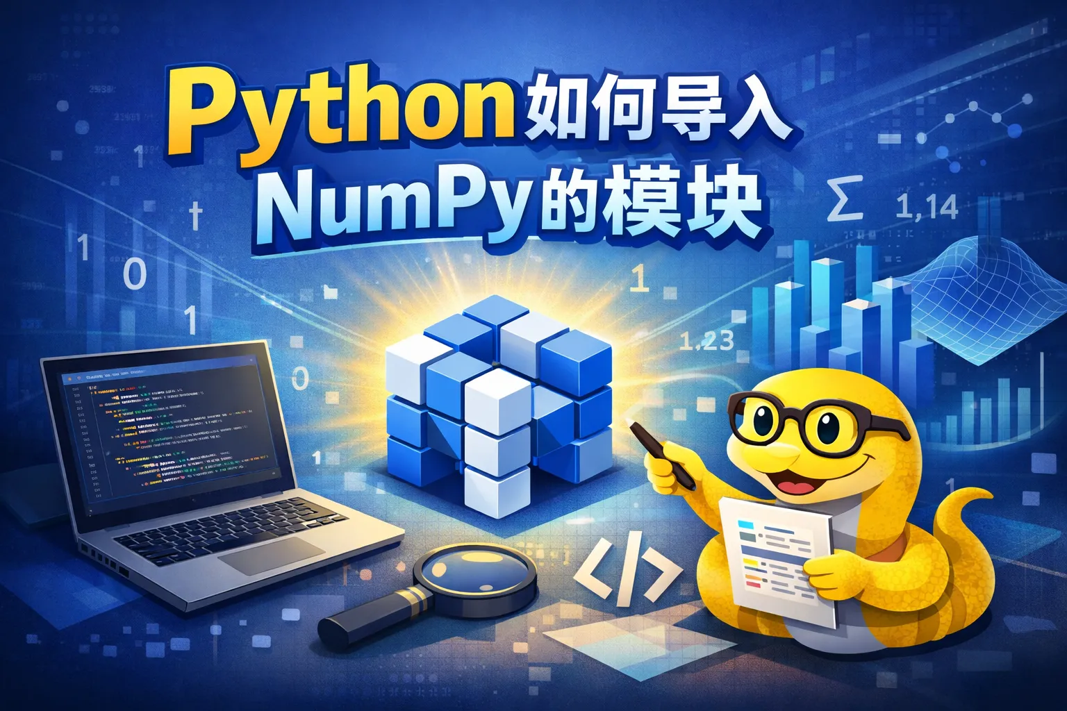 python如何导入numpy 的模块