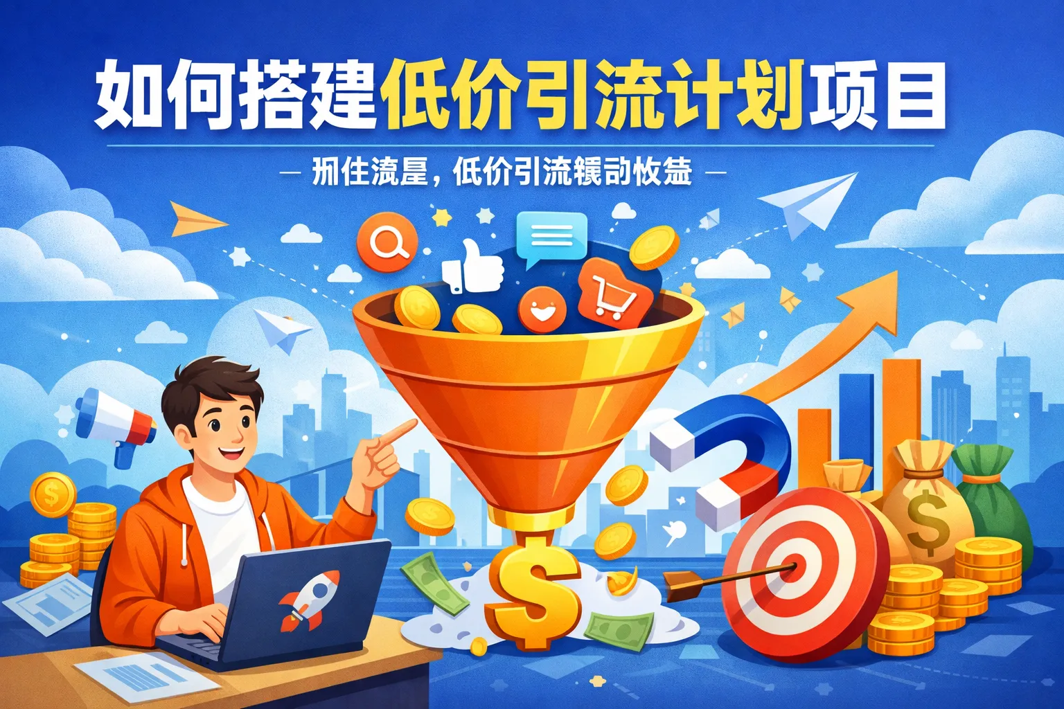 如何搭建低价引流计划项目