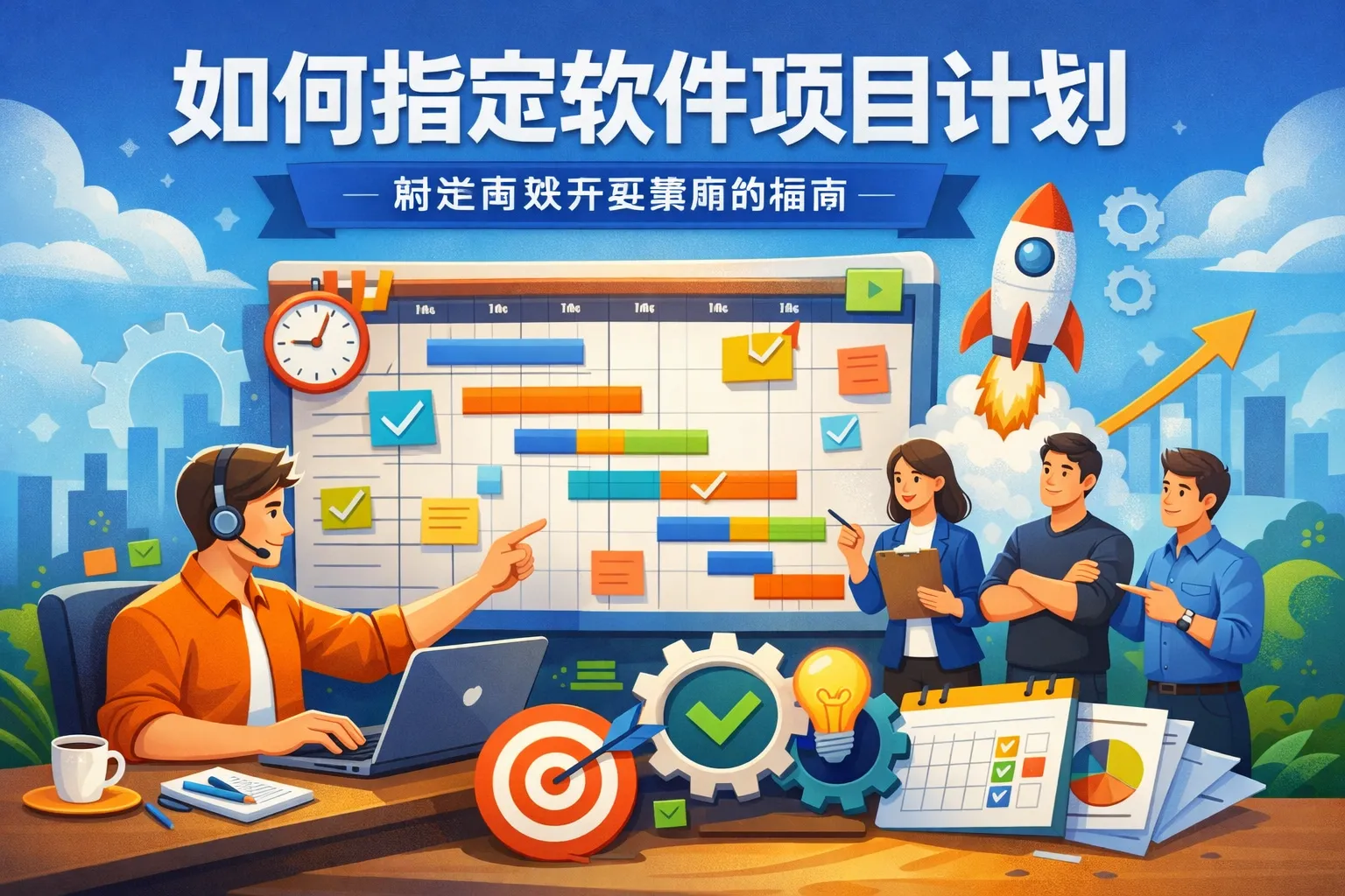 如何指定软件项目计划