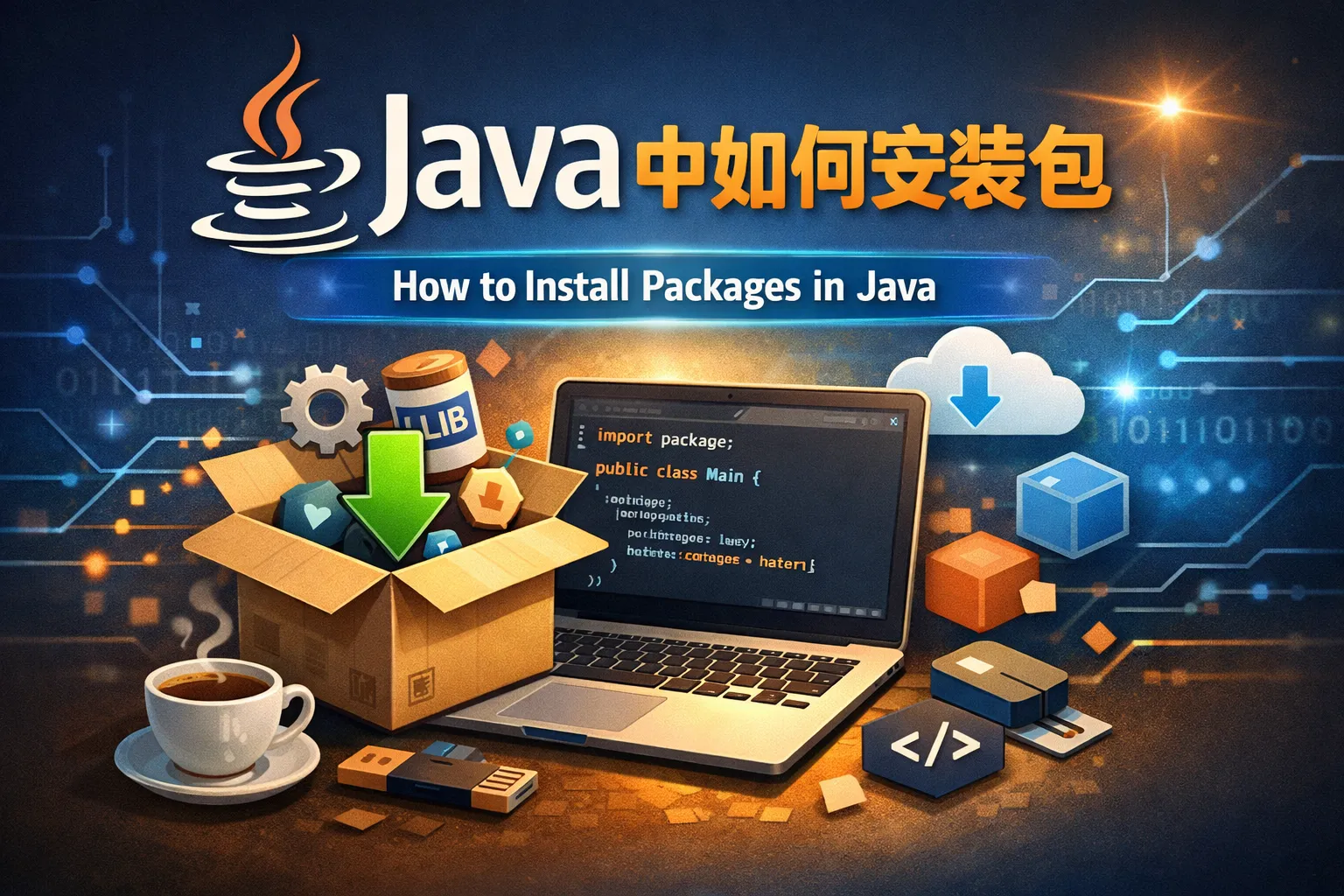java中如何安装包